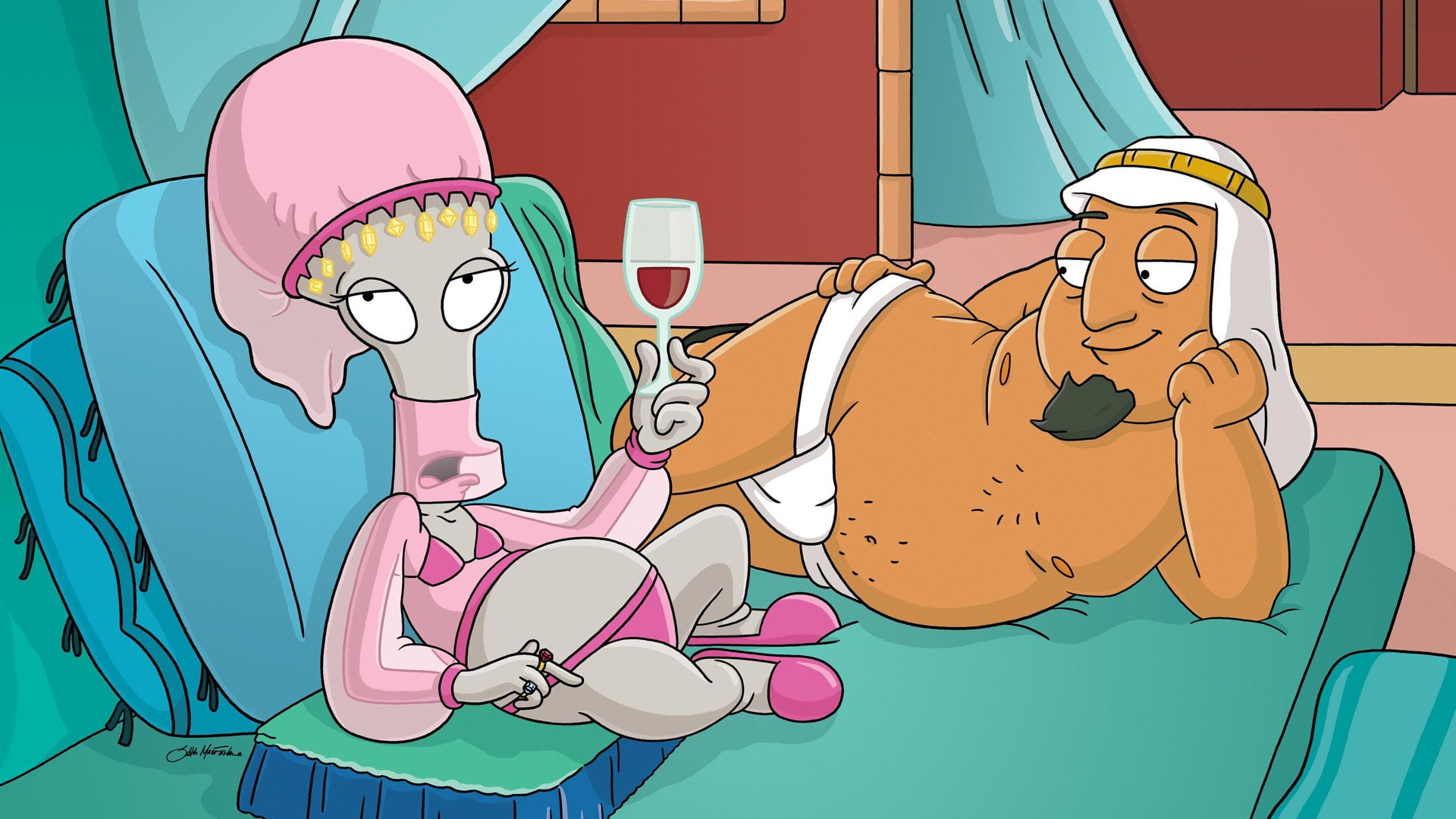 cartoon, animation, comedy, series, american, dad, family, 1080P, HD Wallpaper