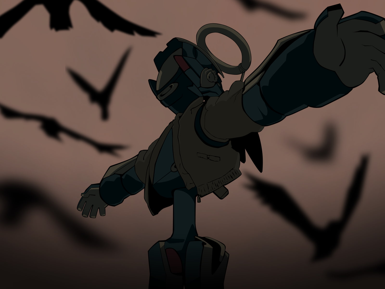 720P, birds, FLCL, Canti, HD Wallpaper