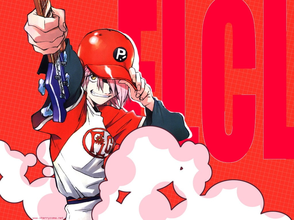 women, anime, human representation, domestic, male likeness, 480P, mammal, creativity, indoors, art and craft, FLCL, people, celebration, domestic animals, HD Wallpaper
