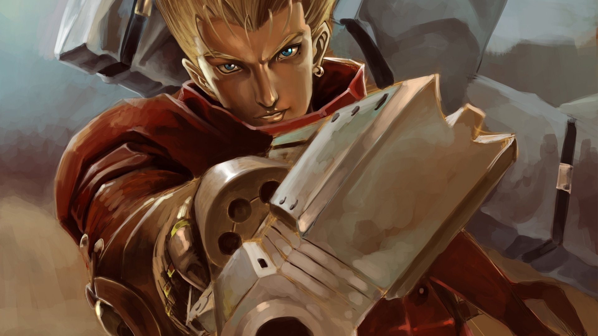 1080P, Anime, Trigun, HD Wallpaper