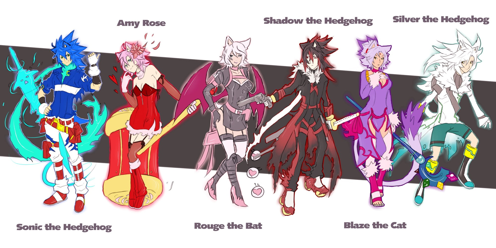 creativity, hanging, Sonic, Shadow the Hedgehog, western script, no ...