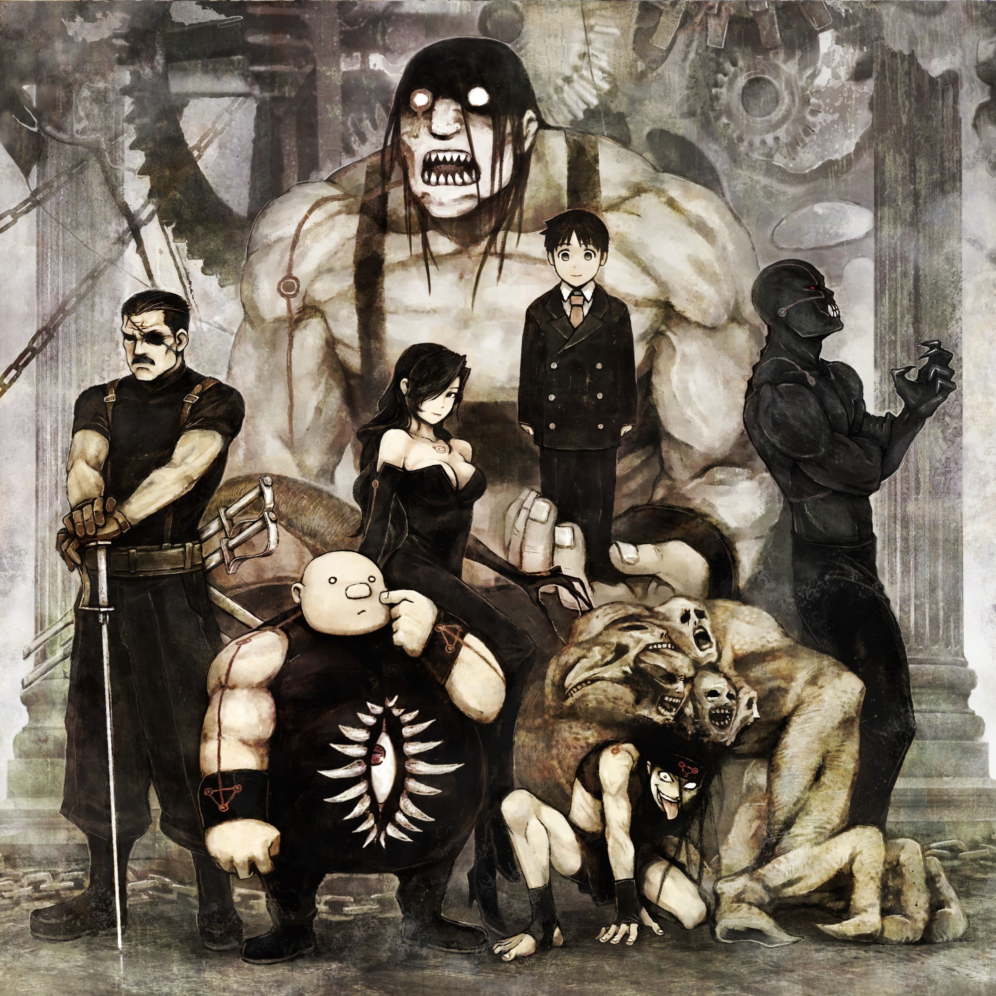 Full Metal Alchemist, Envy, the seven deadly sins, Lust, 1080P, Wrath, Gluttony, pride, anime, Phone HD Wallpaper