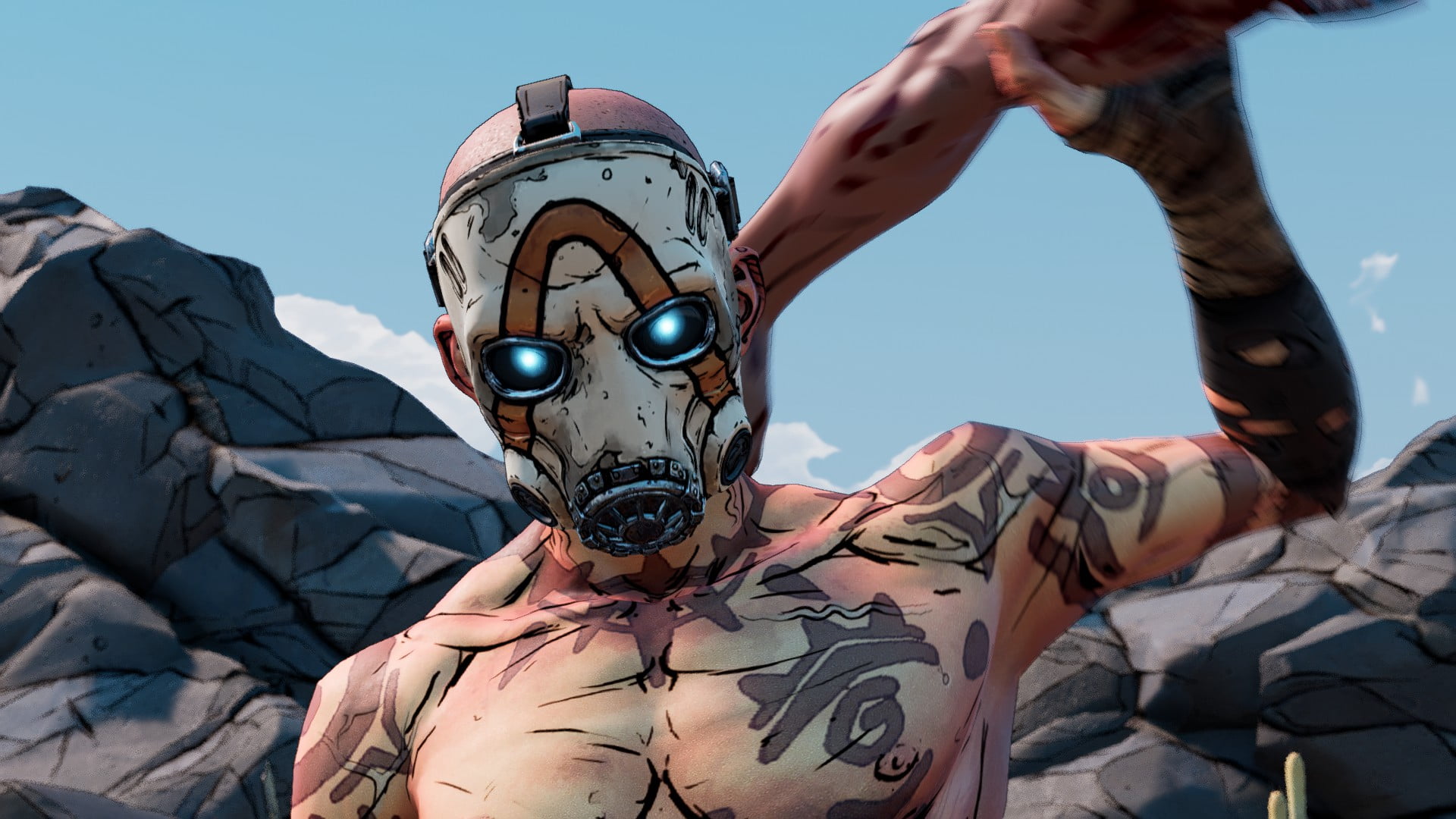 video game art, lights, Borderlands 3, night, sunset, 1080P, Borderlands, screen shot, planet, HD Wallpaper