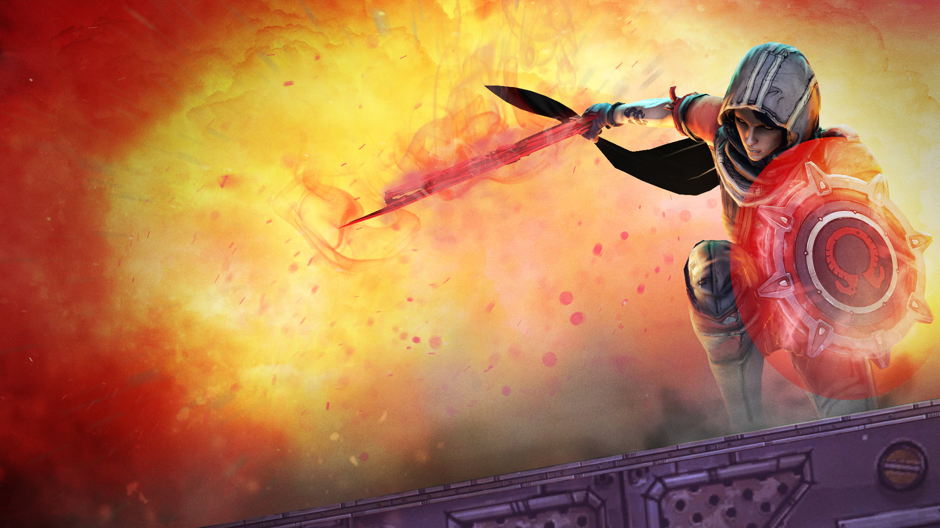 1080P, Borderlands, Athena (Borderlands), Borderlands: The Pre-Sequel, HD Wallpaper