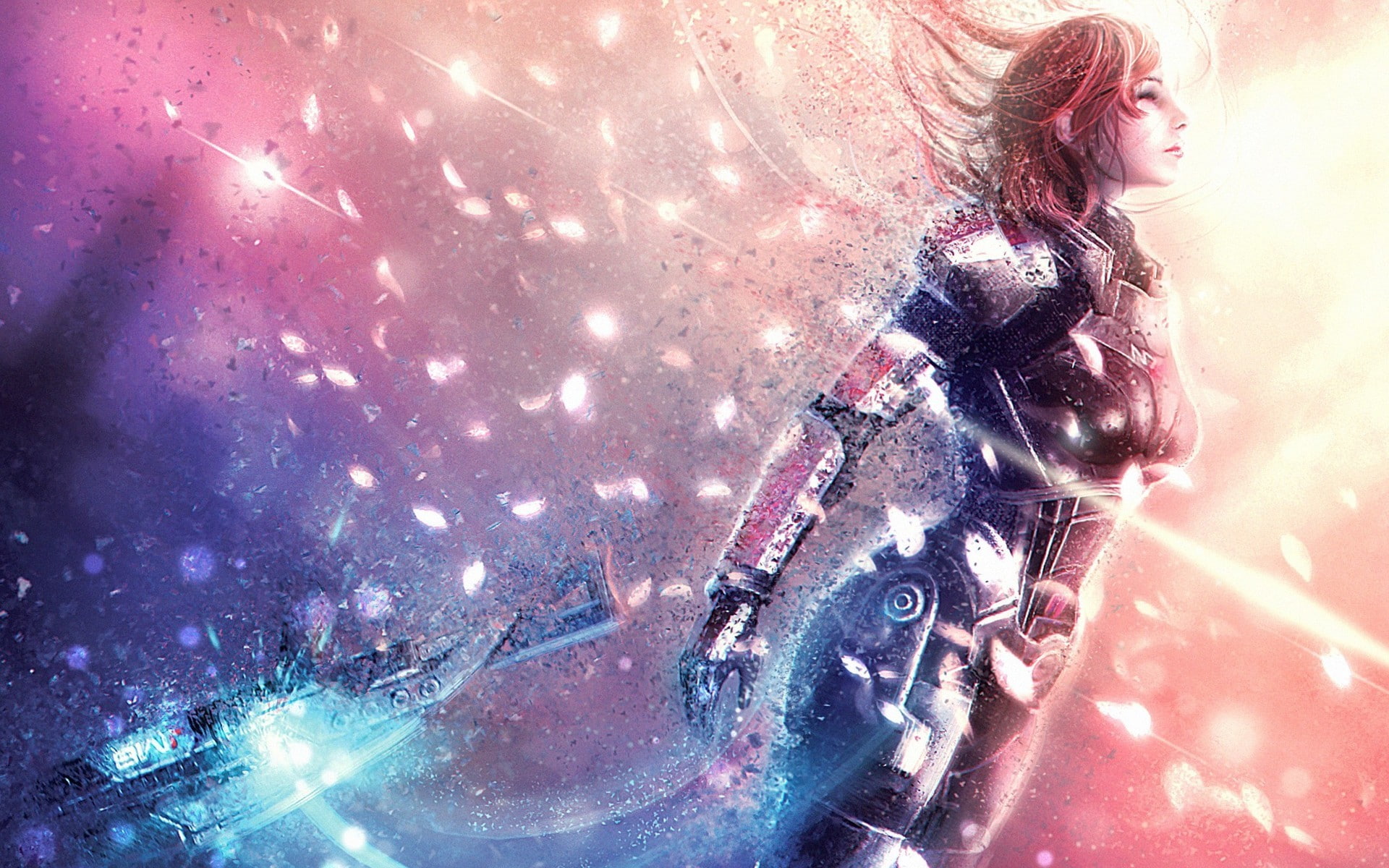 video games, Jane Shepard, 1080P, Mass Effect 3, Mass Effect, HD Wallpaper