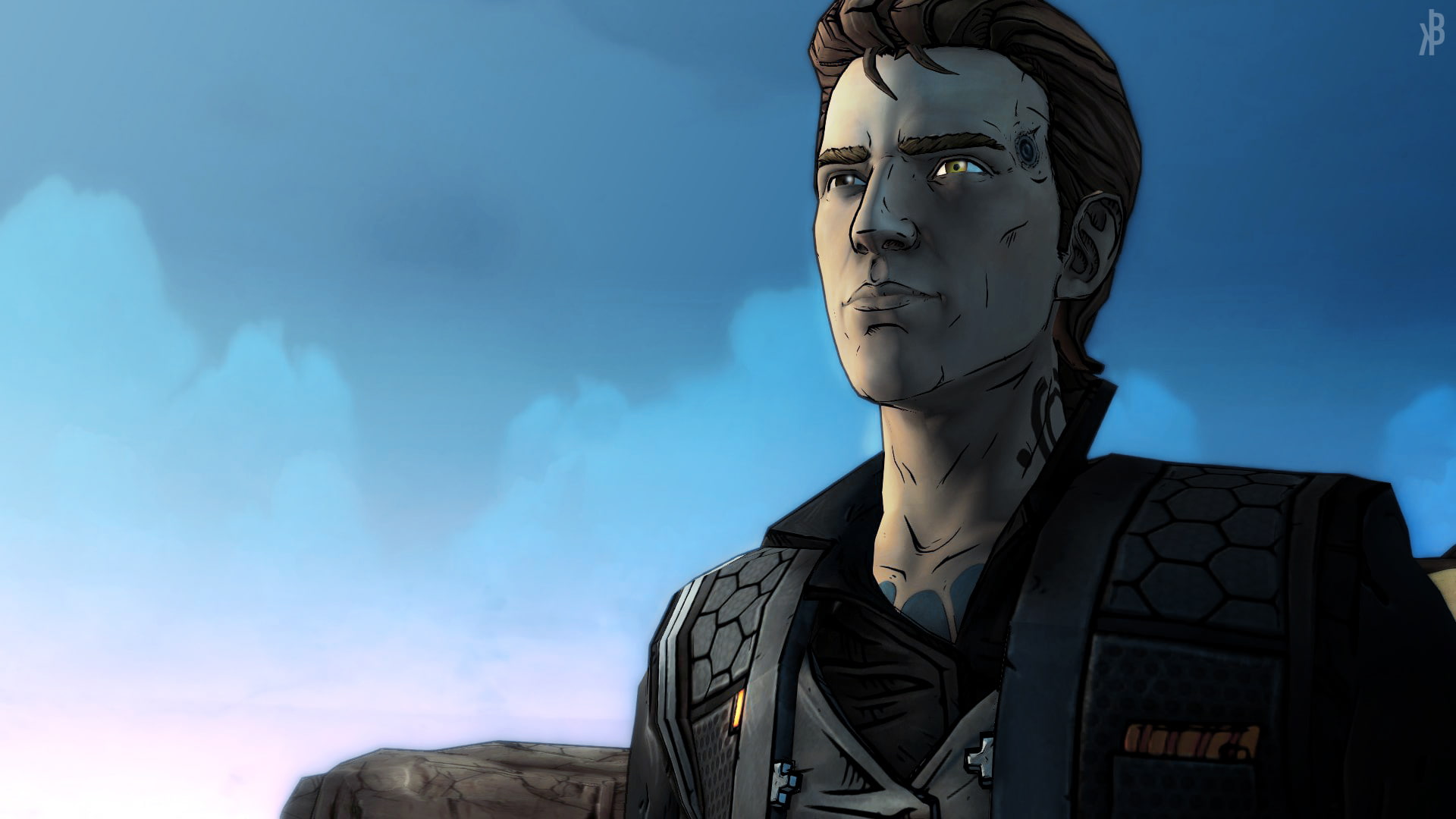 architecture, statue, female likeness, craft, tales from the borderlands, outdoors, 1080P, low angle view, video games, male likeness, creativity, no people, HD Wallpaper