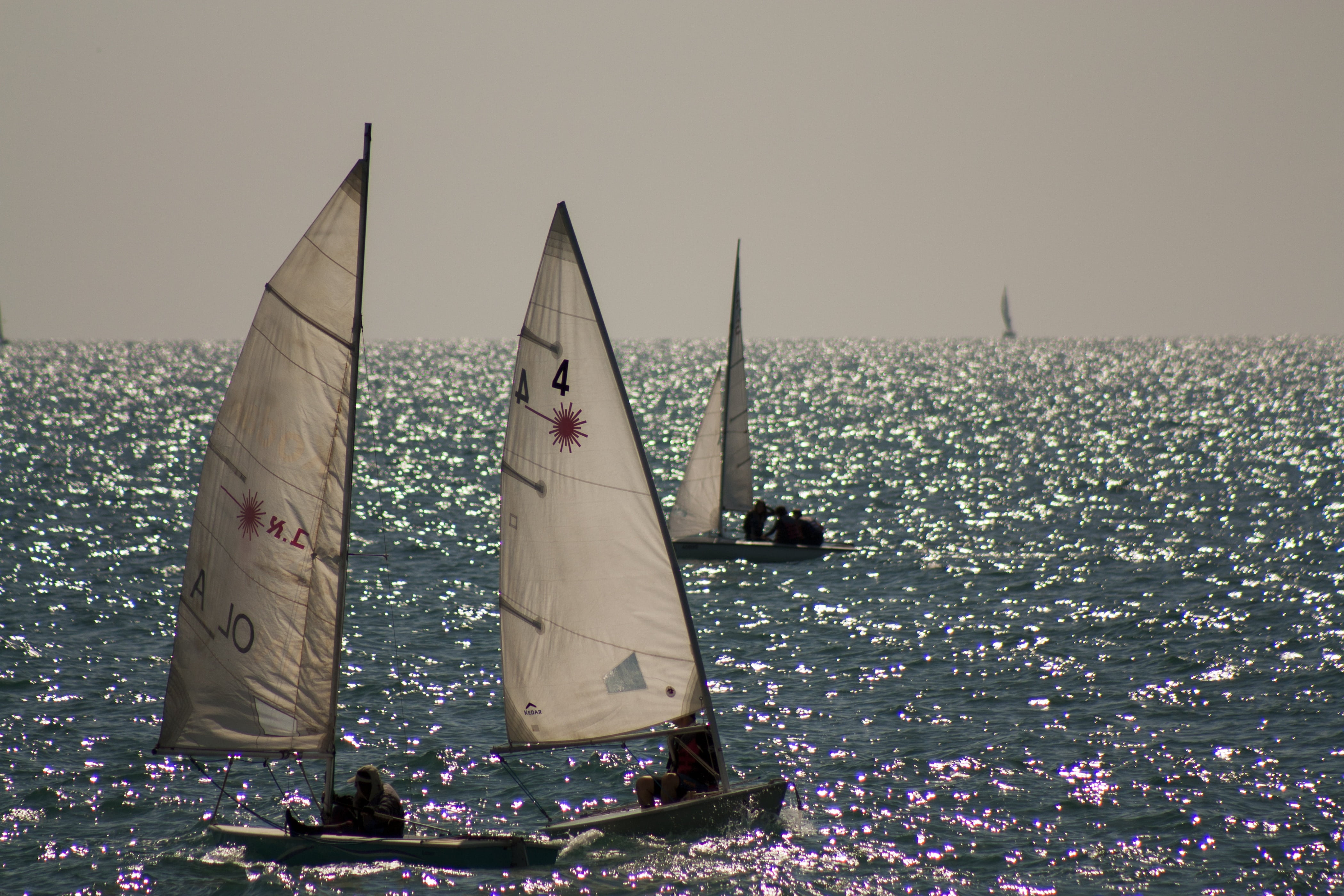 vacation, mediterranean, outdoors, sailboats, sail boat, nautical vessel, travel, sailboat, celebration, water, sky, event, transportation, ocean, mode of transportation, HD Wallpaper
