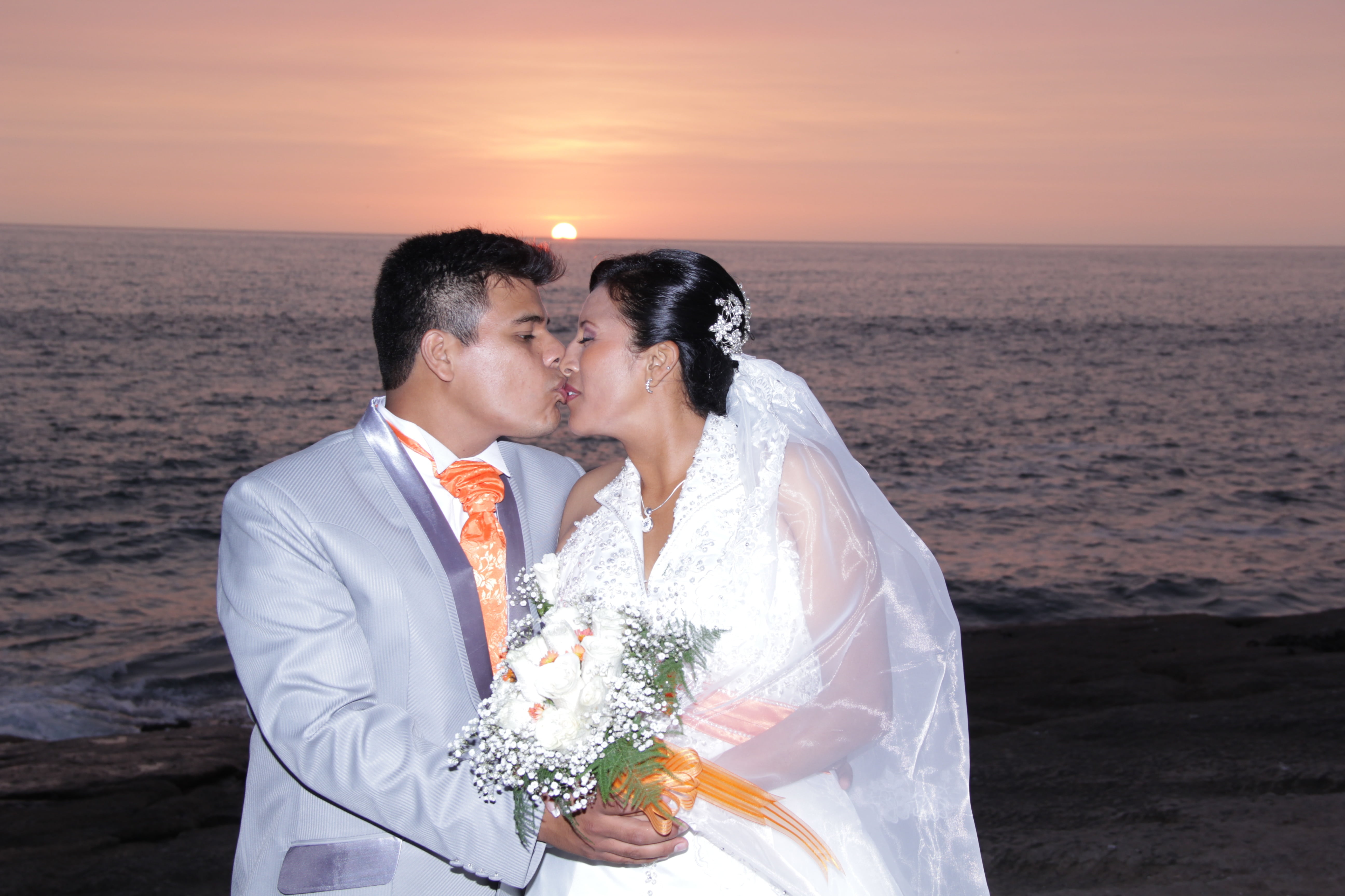 young couple, emotion, couple - relationship, happiness, happy, two people, wedding, newlywed, event, married, flower arrangement, happy couple, positive emotion, HD Wallpaper