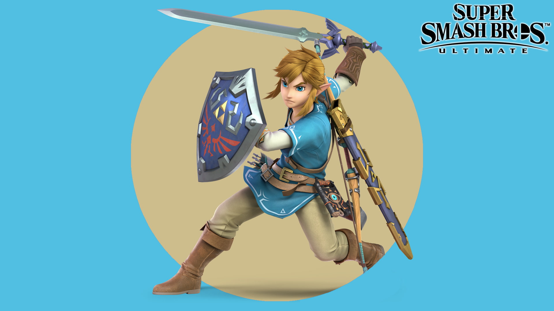 1080P, Super Smash Bros. Ultimate, The Legend of Zelda, Video Game, Link, HD Wallpaper