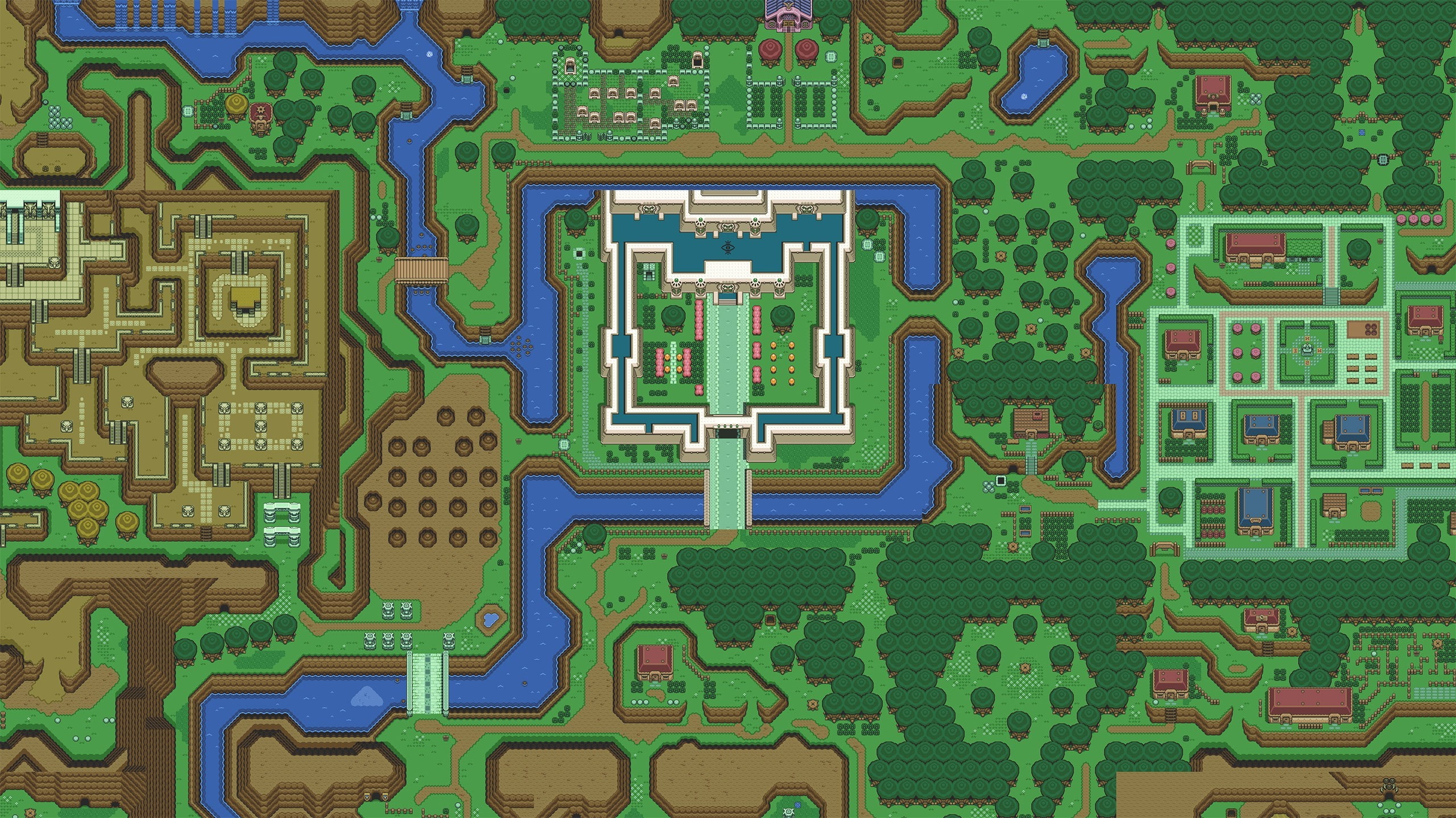 multi colored, The Legend Of Zelda, computer equipment, fuel and power generation, full frame, The Legend Of Zelda: A Link To The Past, electronics industry, HD Wallpaper