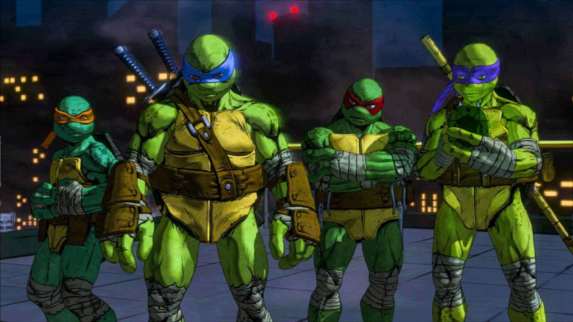 Video Game, 1080P, Teenage Mutant Ninja Turtles: Mutants in Manhattan, TMNT, HD Wallpaper