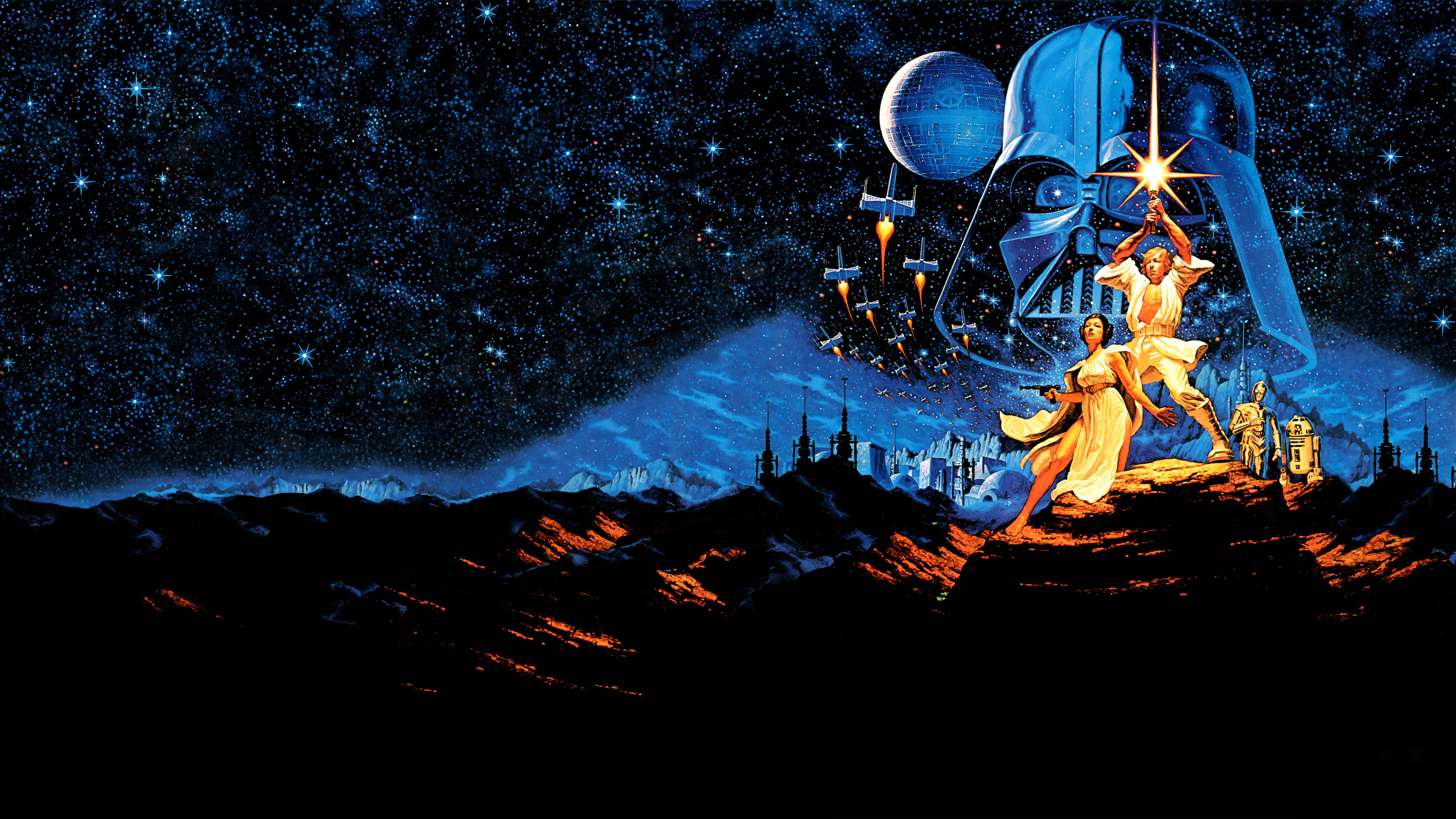 Star Wars, 4K, 5K, 1977, HD Wallpaper