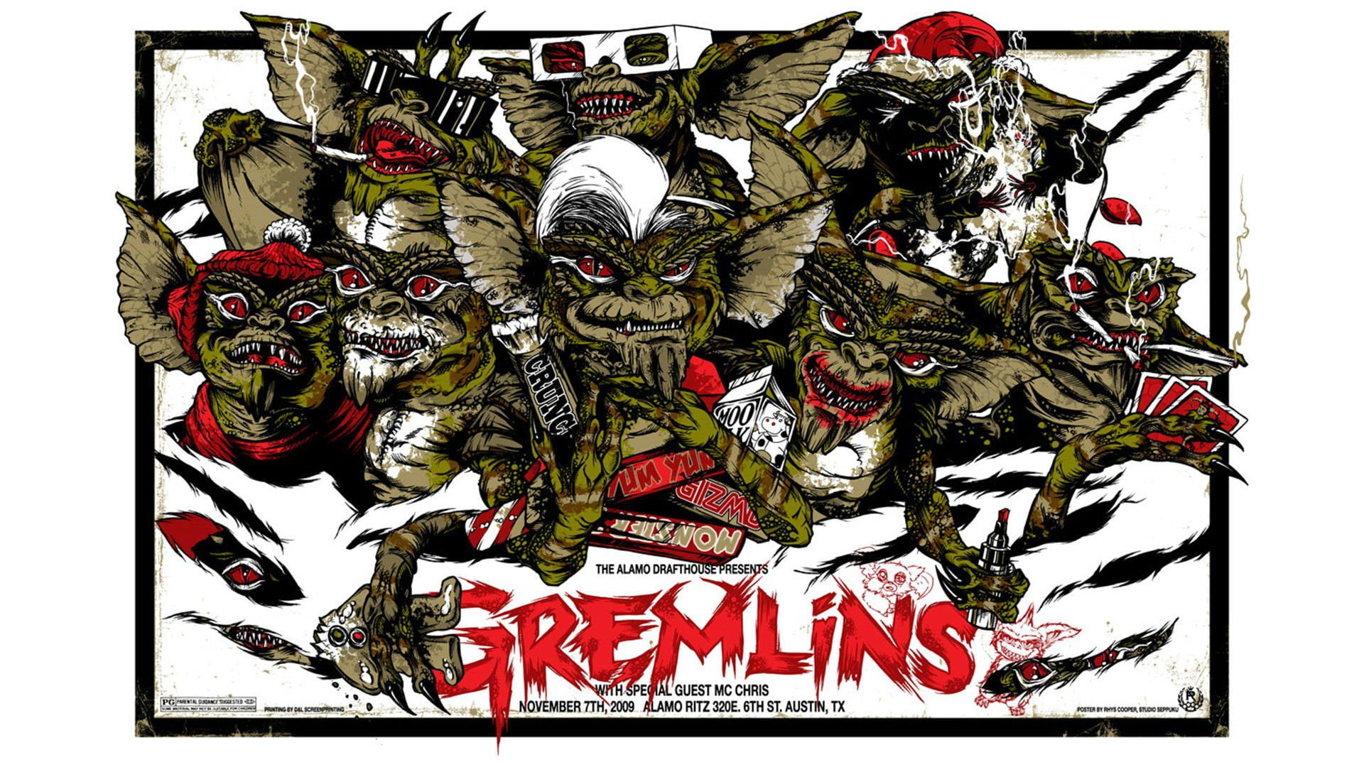 alien, creature, horror, monster, gremlins, comedy, 1080P, HD Wallpaper