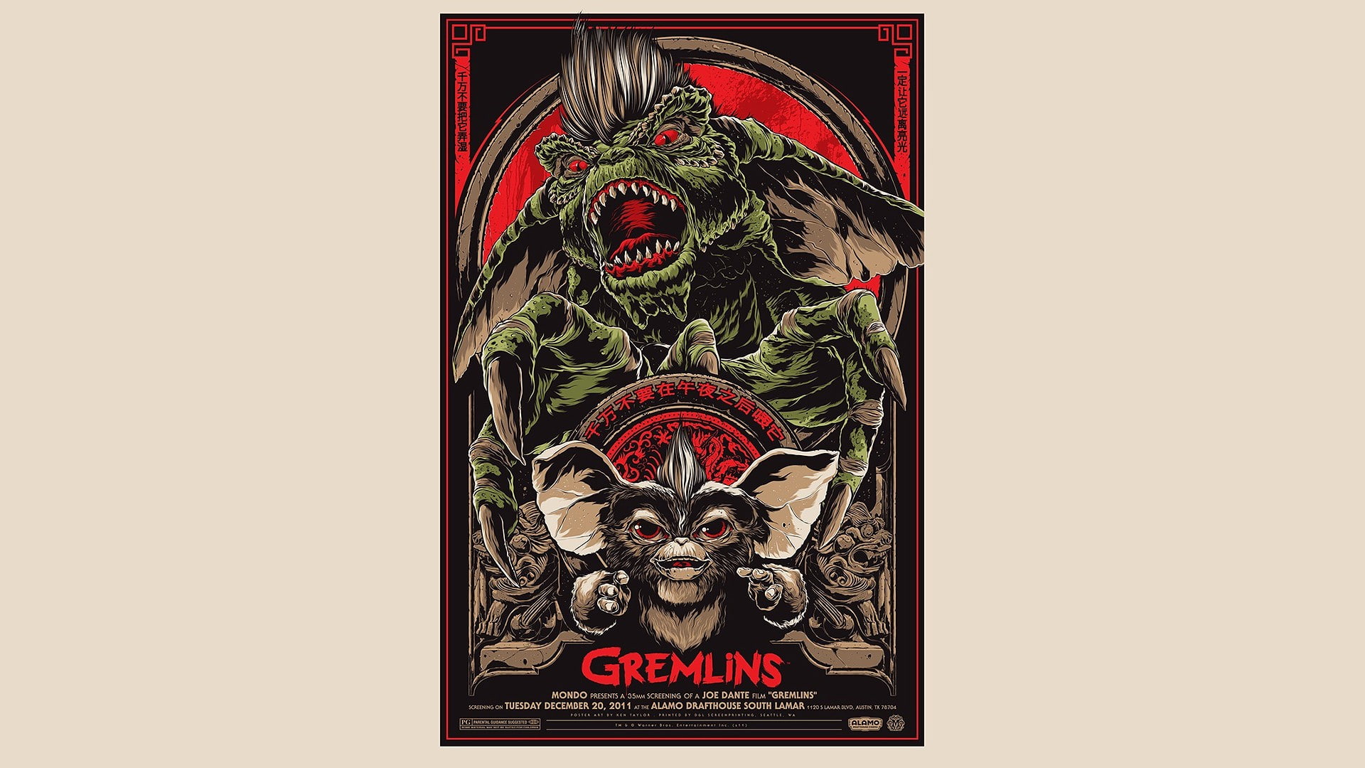 gremlins, poster, 1080P, posters, HD Wallpaper