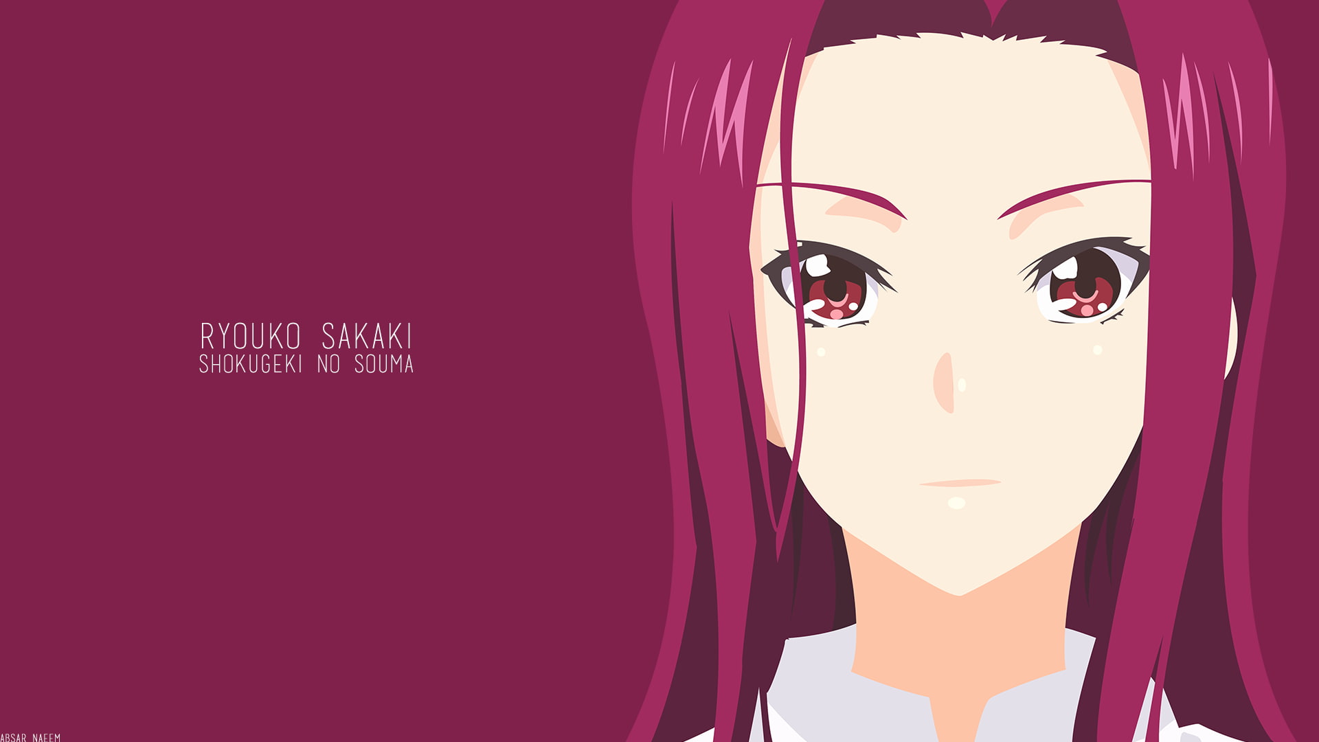 mask, real people, human face, young adult, pink color, 1080P, indoors, mask - disguise, human body part, close-up, Shokugeki no Souma, disguise, portrait, HD Wallpaper