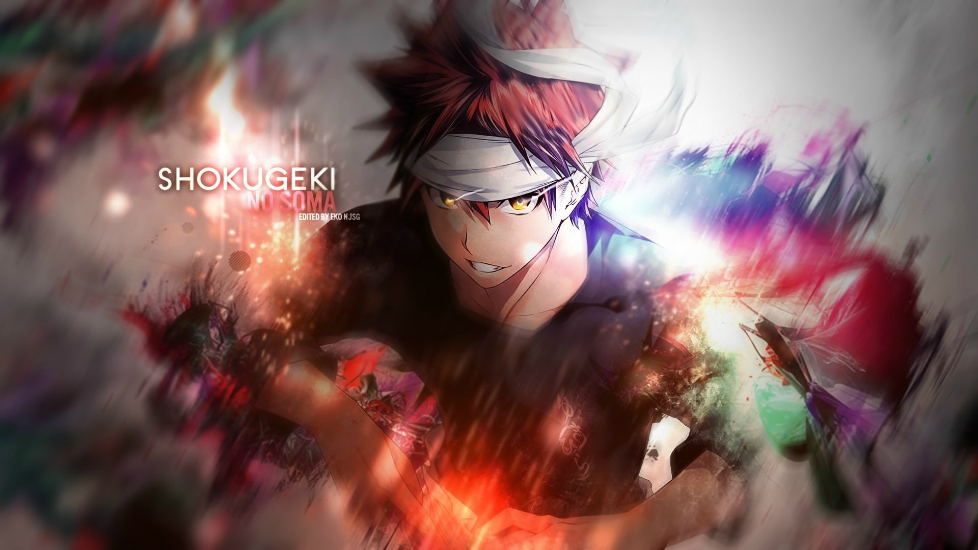 1080P, Yukihira Soma, Shokugeki no Souma, HD Wallpaper