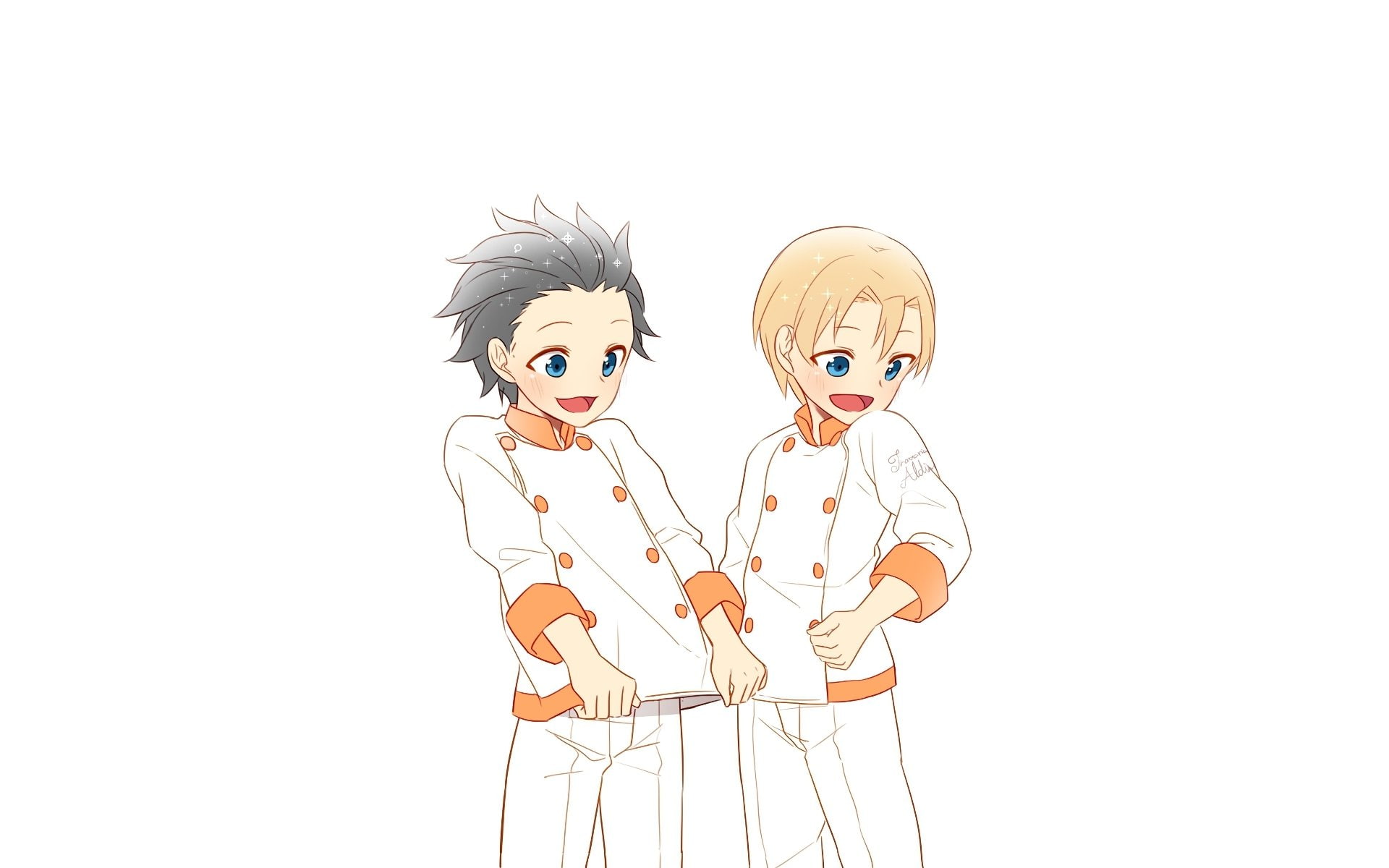 Isami Aldini, Anime, Shokugeki No Soma, 1080P, Food Wars: Shokugeki no Soma, Takumi Aldini, HD Wallpaper