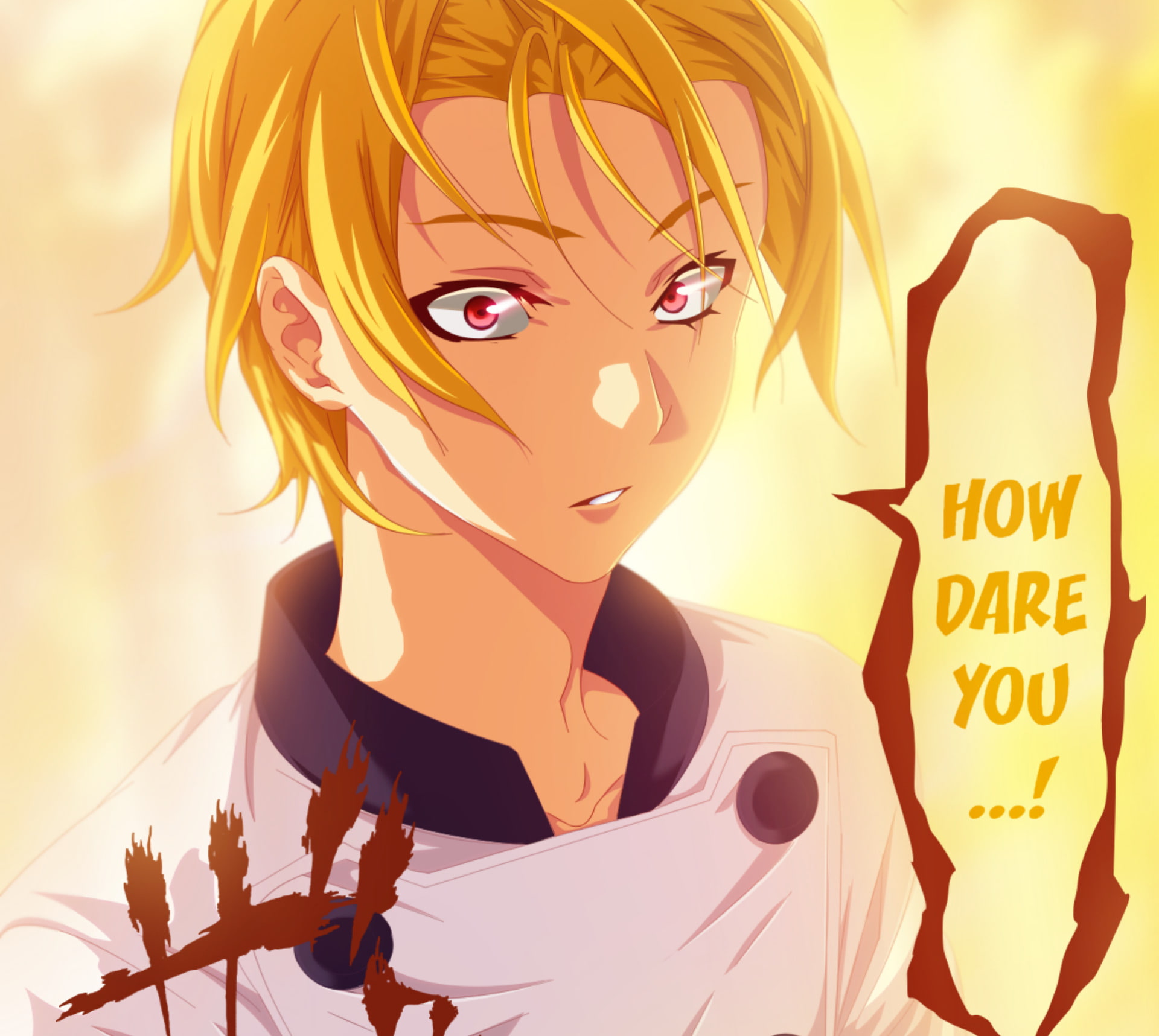 Food Wars: Shokugeki no Soma, Takumi Aldini, Anime, 1080P, HD Wallpaper