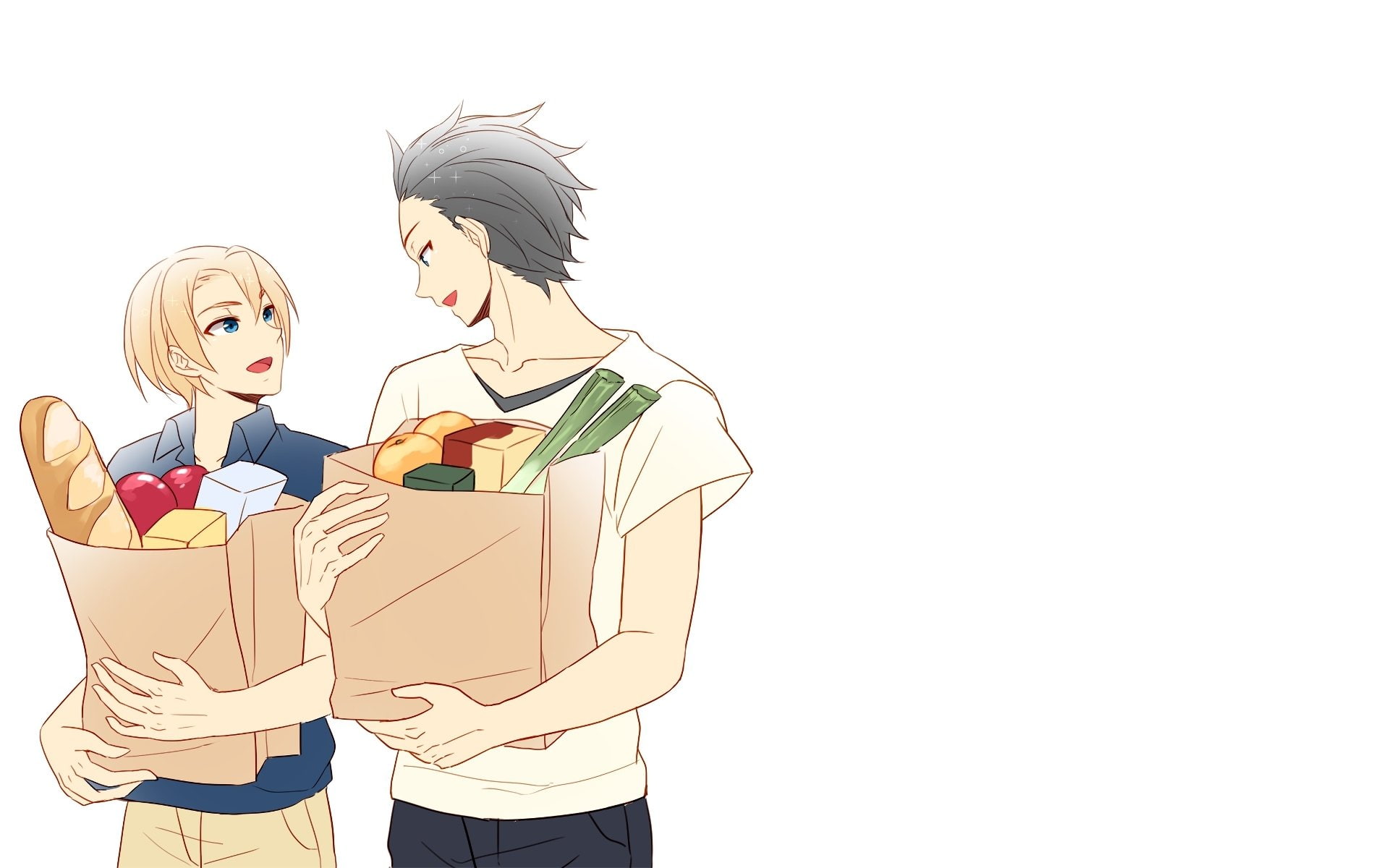 Shokugeki No Soma, 1080P, Food Wars: Shokugeki no Soma, Takumi Aldini, Isami Aldini, Anime, HD Wallpaper