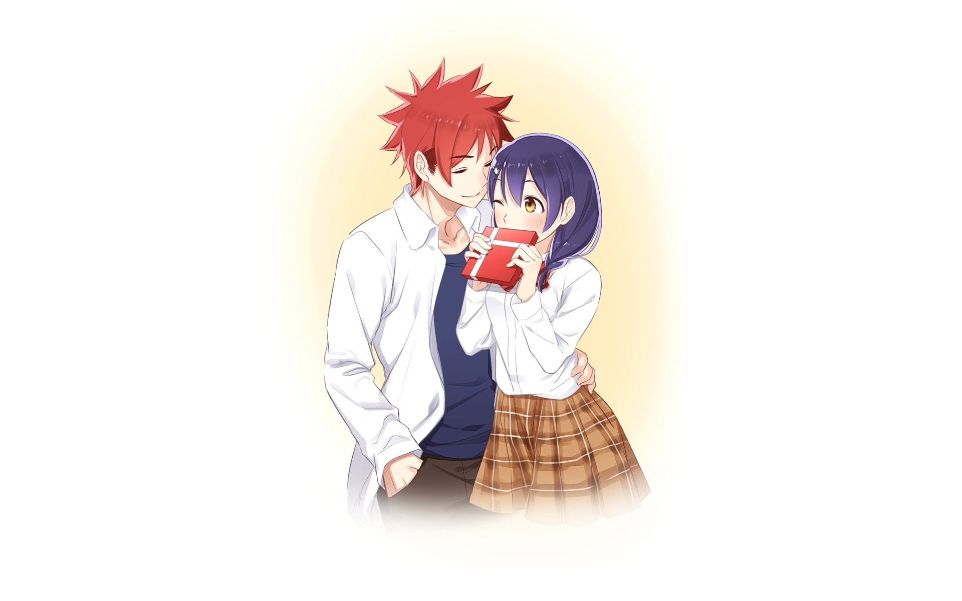 Megumi Tadokoro, 1080P, Anime, Food Wars: Shokugeki no Soma, Sōma Yukihira, HD Wallpaper