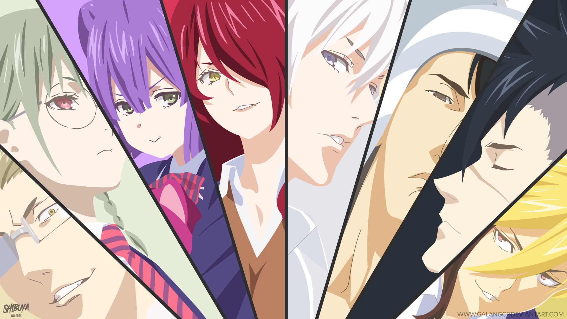Nene Kinokuni, Terunori Kuga, Momo Akanegakubo, Sōmei Saitō, Anime, 1080P, Etsuya Eizan, Rindō Kobayashi, Tōsuke Megishima, Eishi Tsukasa, Food Wars: Shokugeki, HD Wallpaper