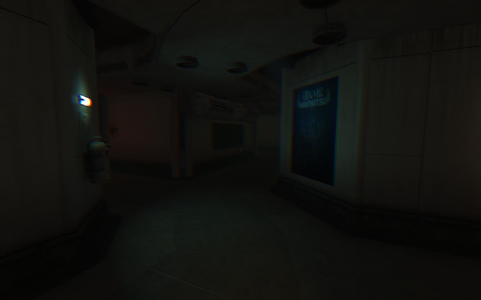 indoors, entrance, night, dark, architecture, corridor, ceiling, horror, illuminated, building, flooring, SOMA, video games, the way forward, alley, lighting equipment, HD Wallpaper