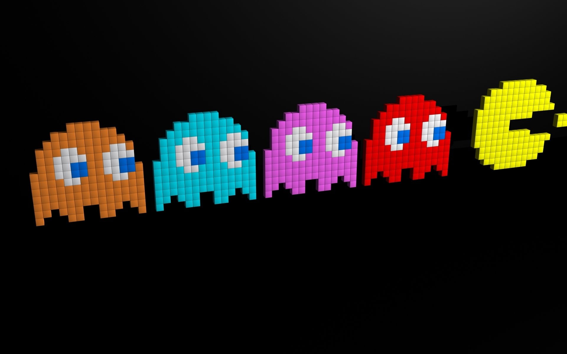 game, Pac-Man, pacman, 1080P, HD Wallpaper