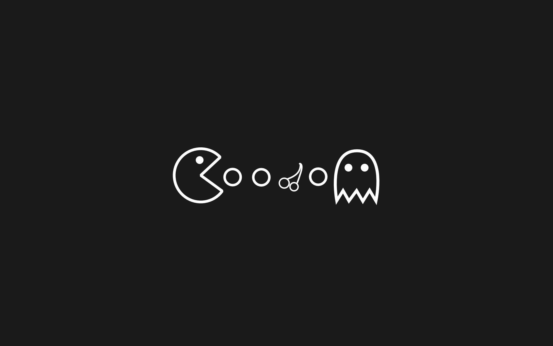 message, art, copy space, close-up, indoors, 1920x1200 px, black background, px, animals, positive emotion, cut out, pac, technology, communication, man, HD Wallpaper