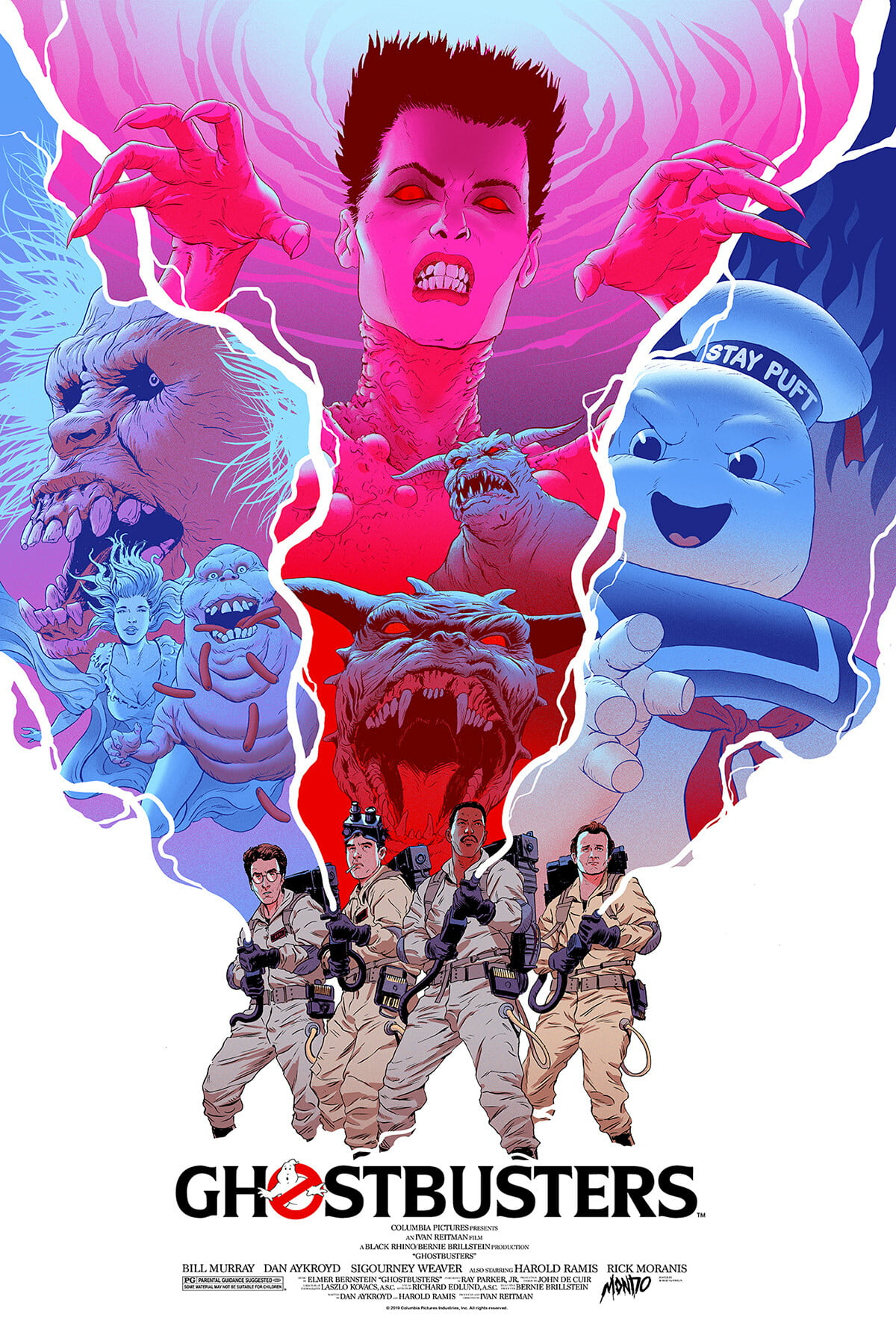 ArtStation, artwork, movies, Ghostbusters, Robert Sammelin, 720P, Phone HD Wallpaper
