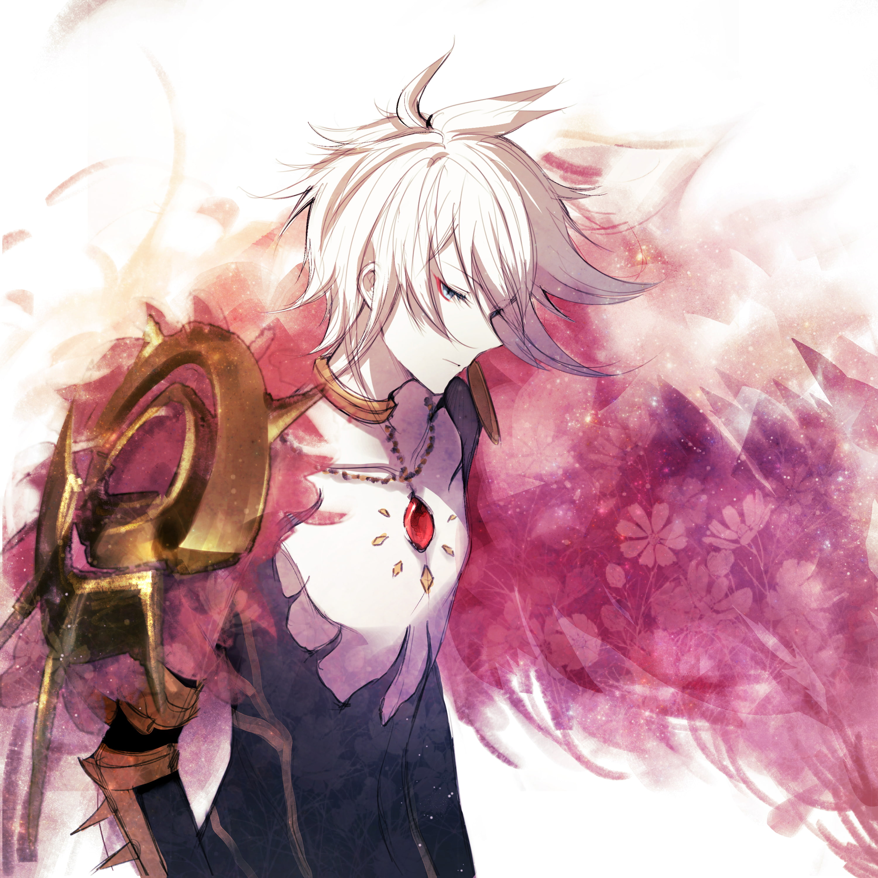 Lancer of Red, anime boys, Fate Series, 2K, Fate/Apocrypha, Phone HD Wallpaper