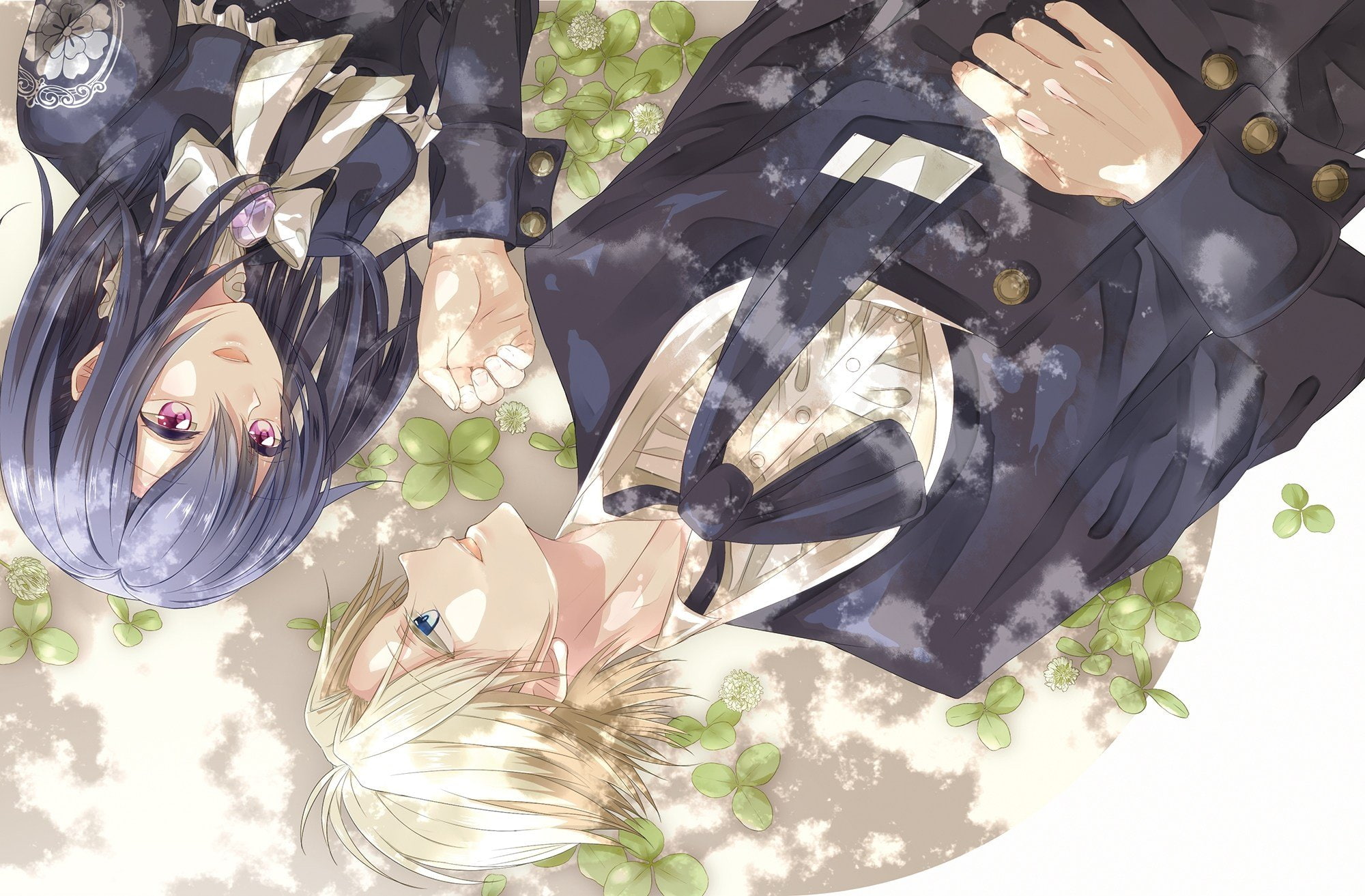 sama, series, kaichou, 1080P, girl, maid, couple, anime, boy, HD Wallpaper