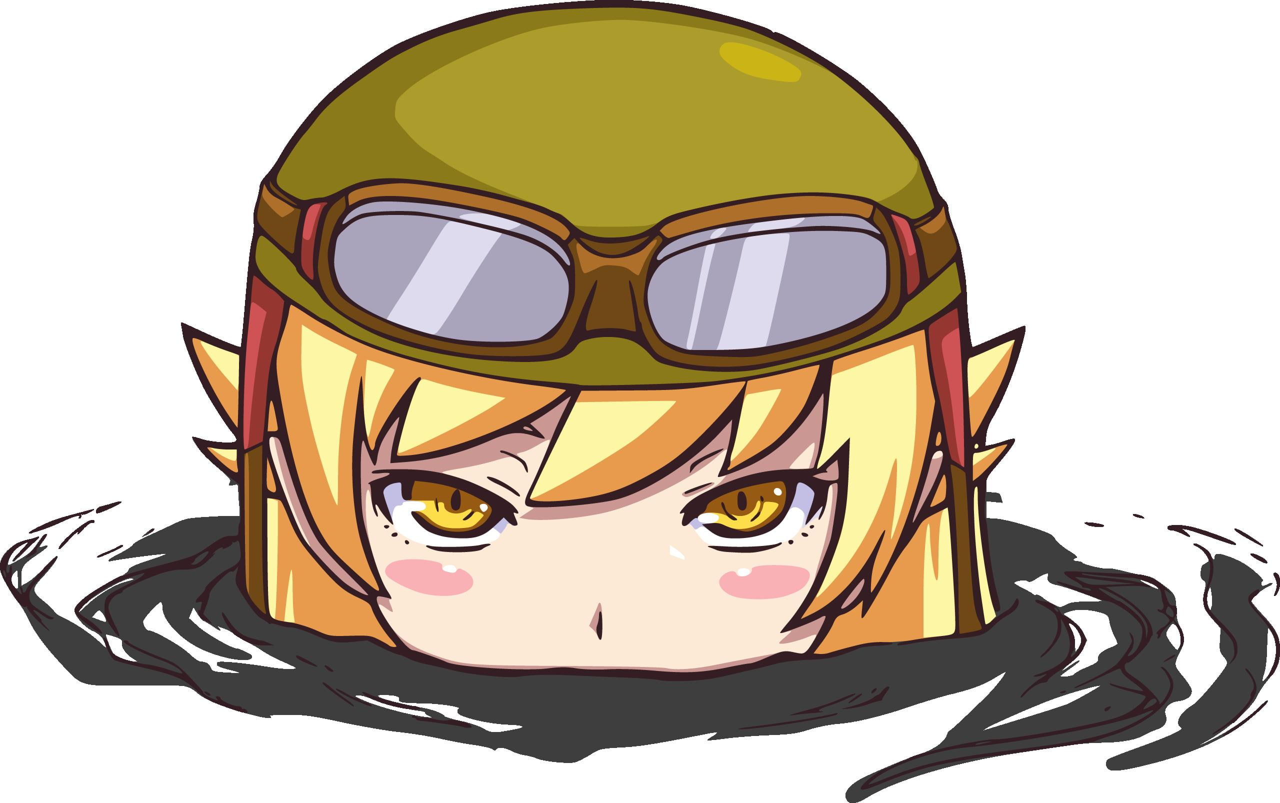 monogatari series, girls, anime girls, oshino shinobu, anime, oshino, 2K, shinobu, monogatari, series, HD Wallpaper