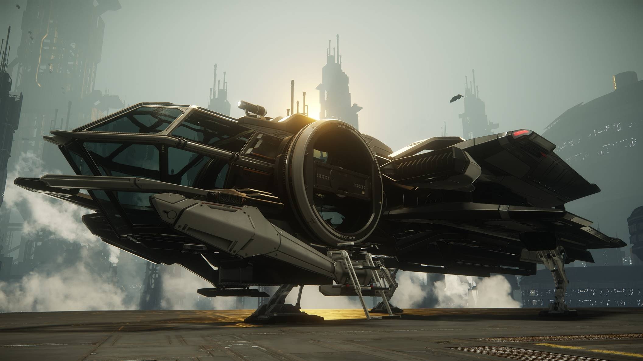 Aurora, Star Citizen, 1080P, starship, HD Wallpaper