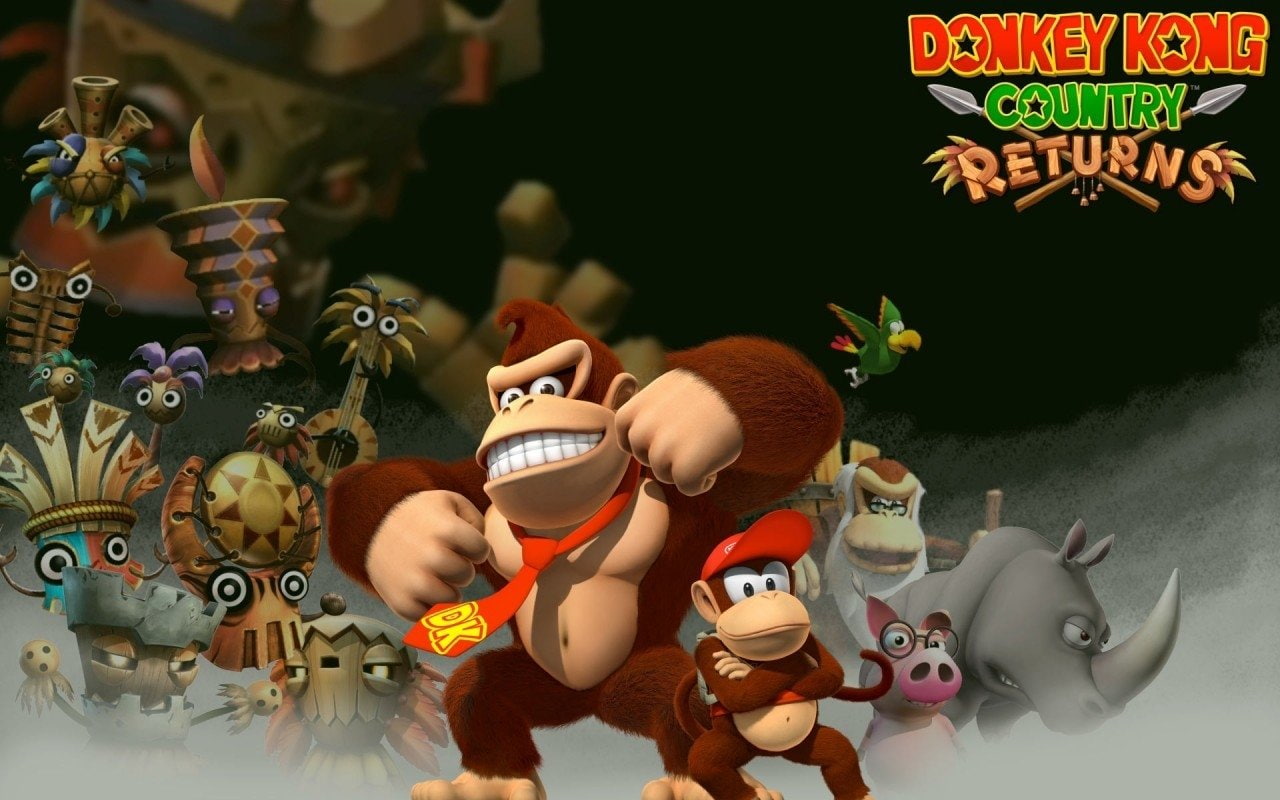 Donkey Kong, 720P, Donkey Kong Country Returns, HD Wallpaper