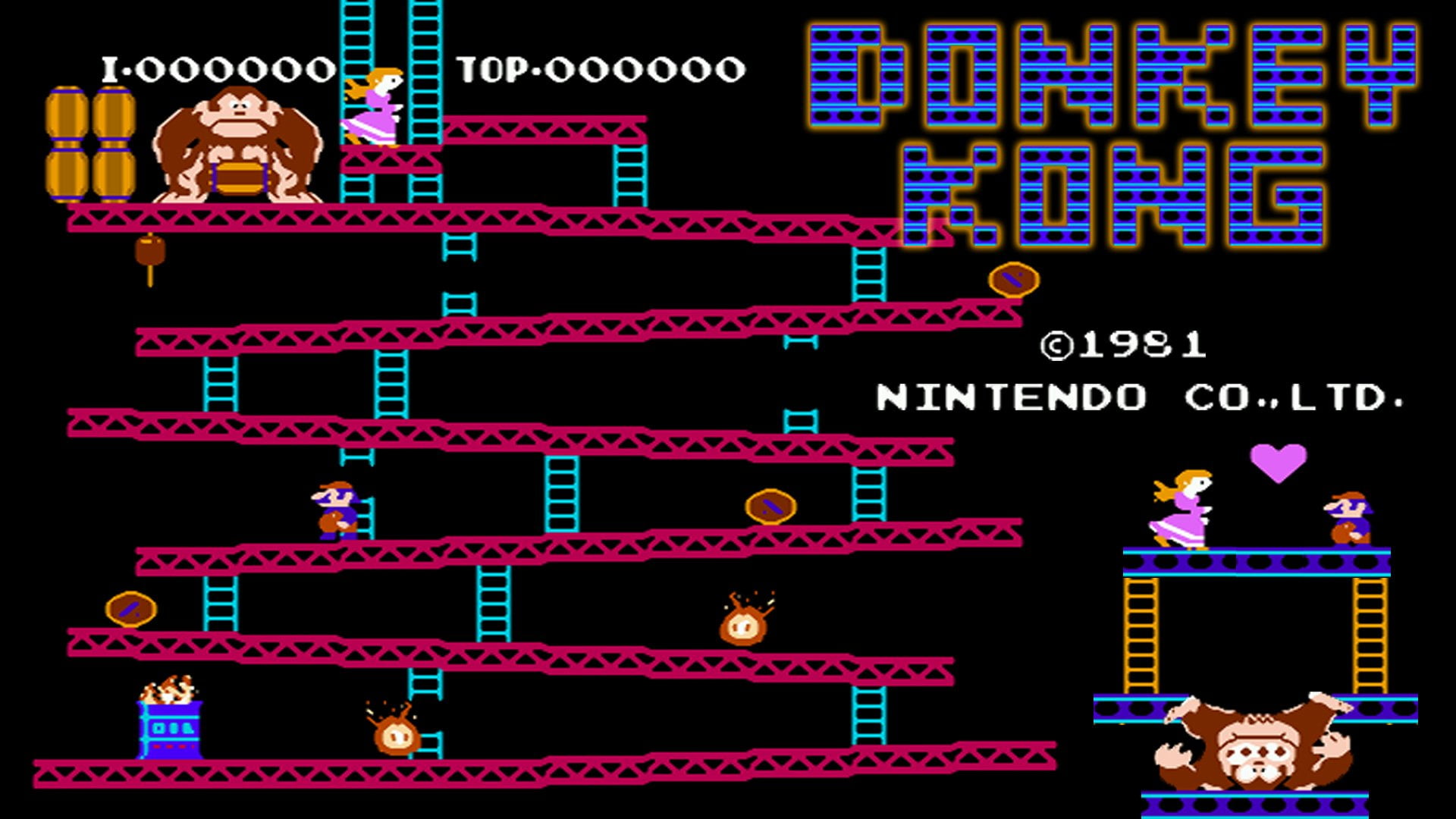 red, Donkey Kong, finance, technology, text, no people, architecture, studio shot, black background, large group of objects, 1080P, multi colored, outdoors, HD Wallpaper