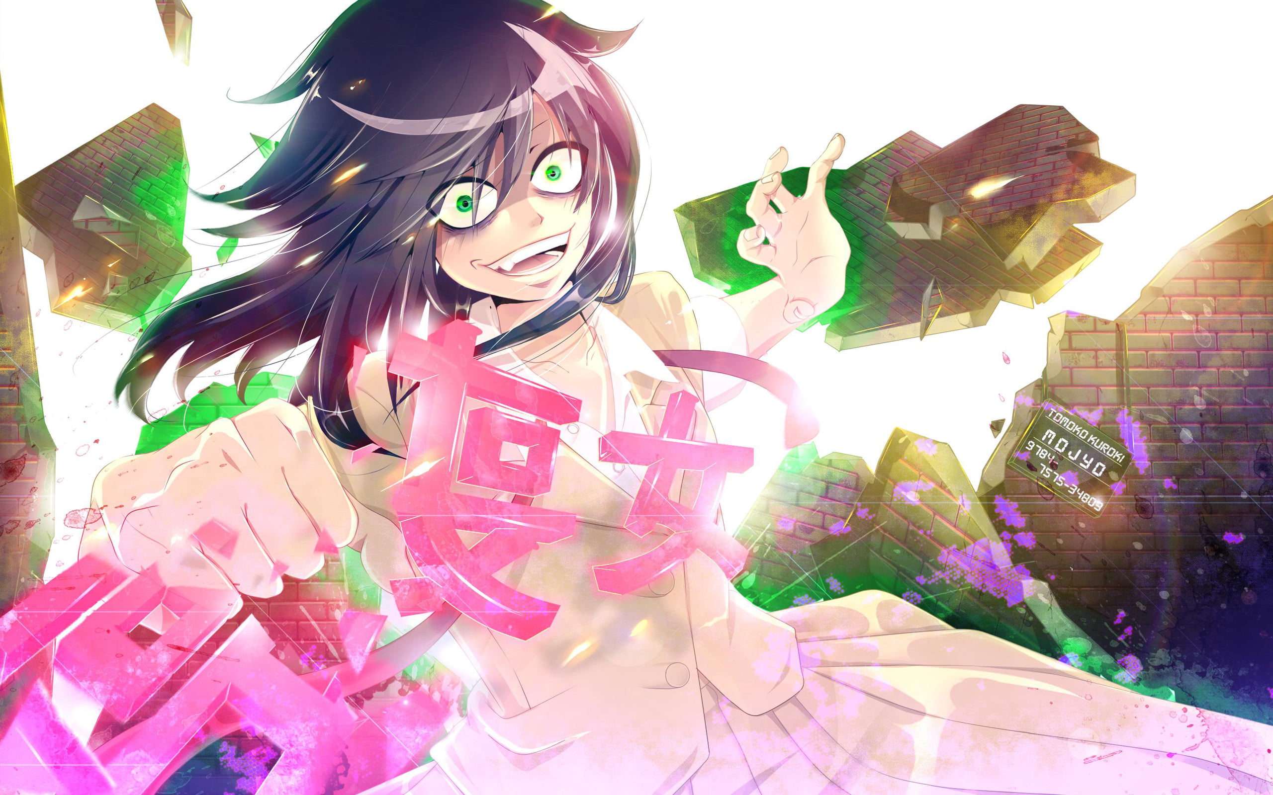 young adult, women, real people, human representation, Watashi ga Motenai no wa Dou Kangaetemo Omaera ga Warui!, female, day, people, representation, Kuroki Tomoko, HD Wallpaper