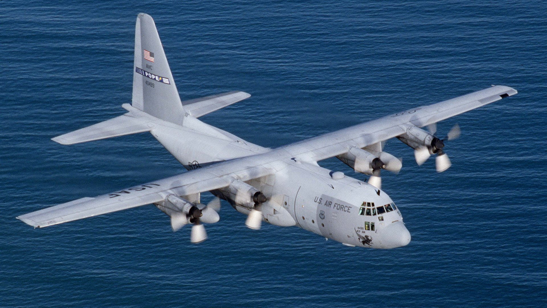 43rd, 1080P, states, military, planes, hercules, wing, united, force, c 130e, aircraft, air, c 130, airlift, HD Wallpaper