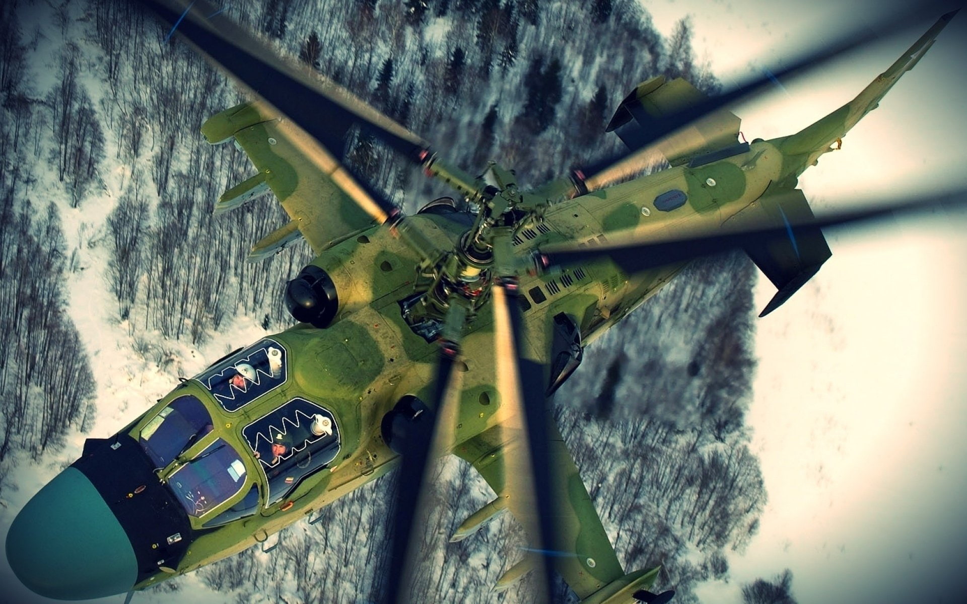 1080P, Military Helicopters, Kamov Ka-52 Alligator, Russia, Aircraft, Russian, HD Wallpaper