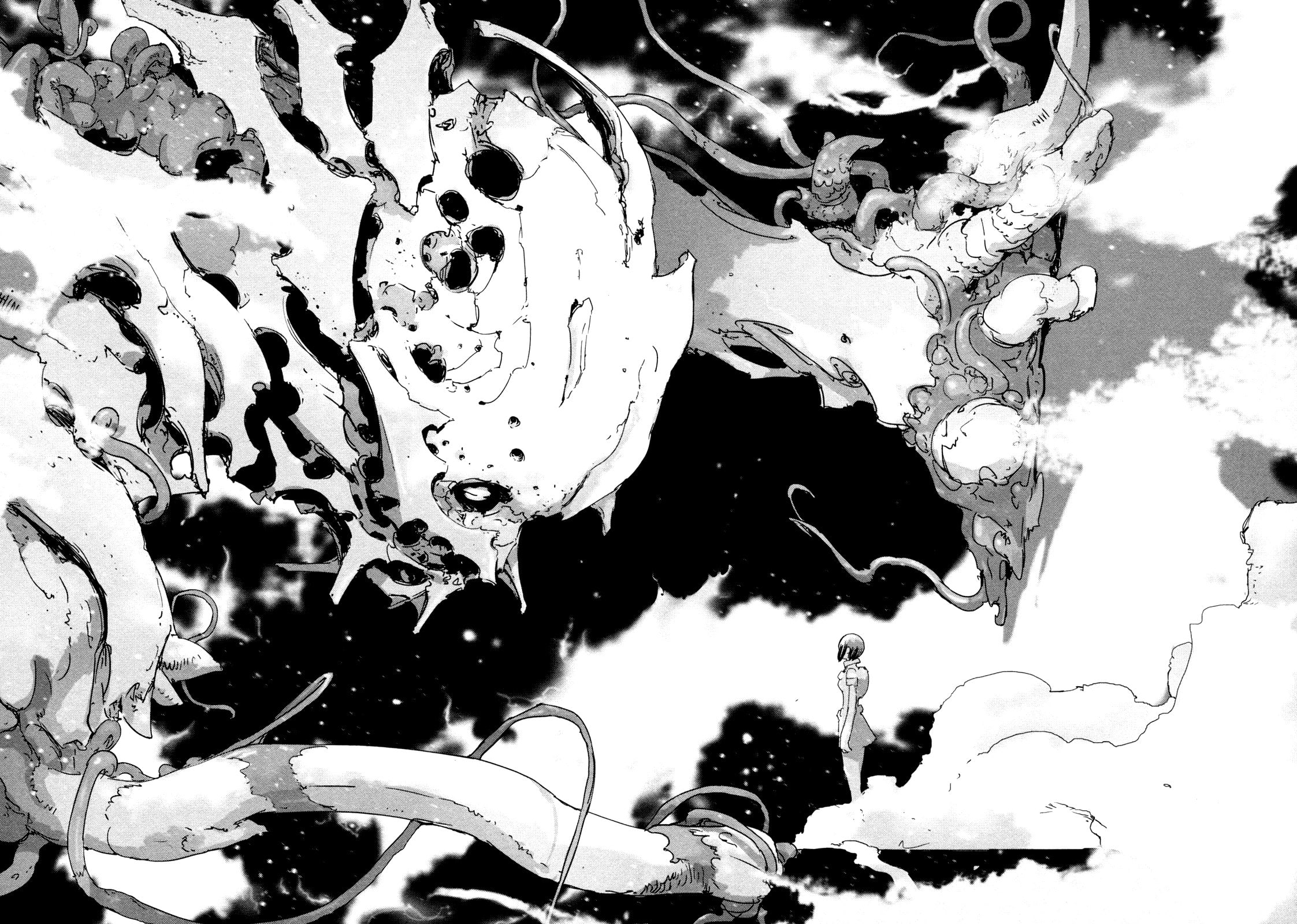 nihei, tsutomu, 1080P, biomega, HD Wallpaper