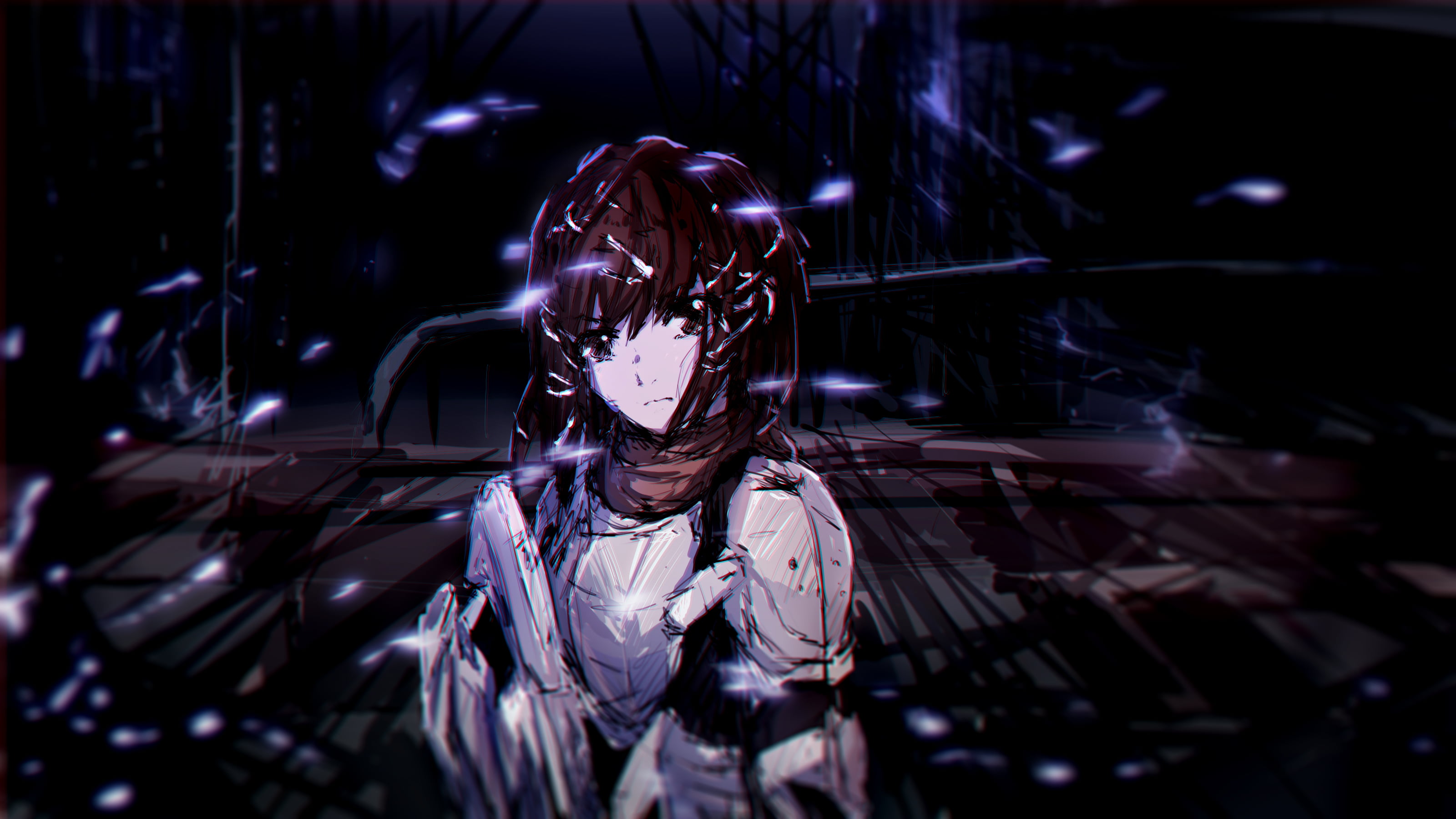 anime, anime girls, 2K, Blame!, HD Wallpaper