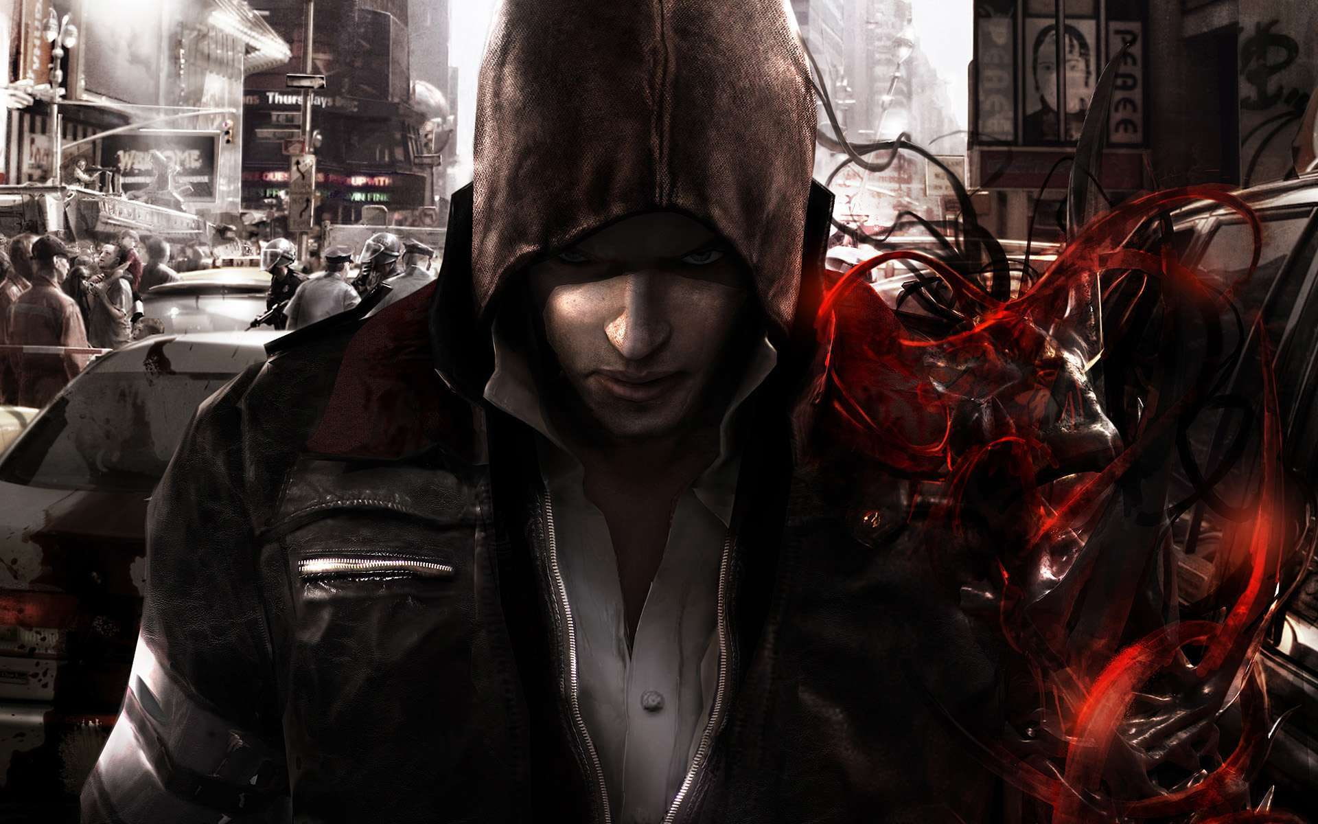 Prototype 2, hood, guy, look, the city, 1080P, HD Wallpaper
