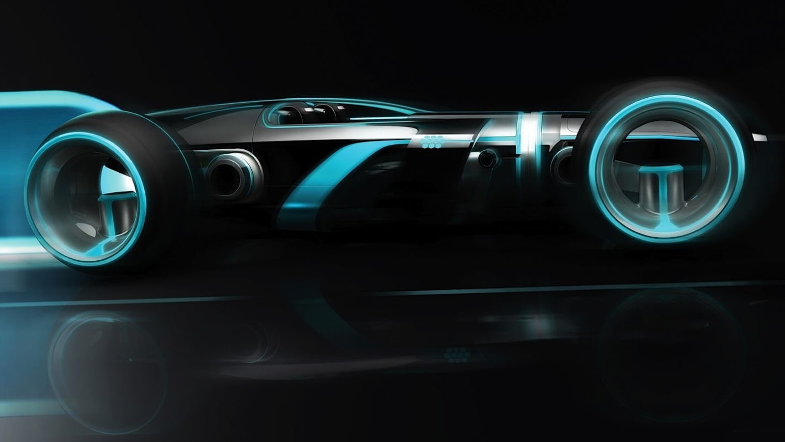 720P, hd, tron, super, lightcycle, HD Wallpaper