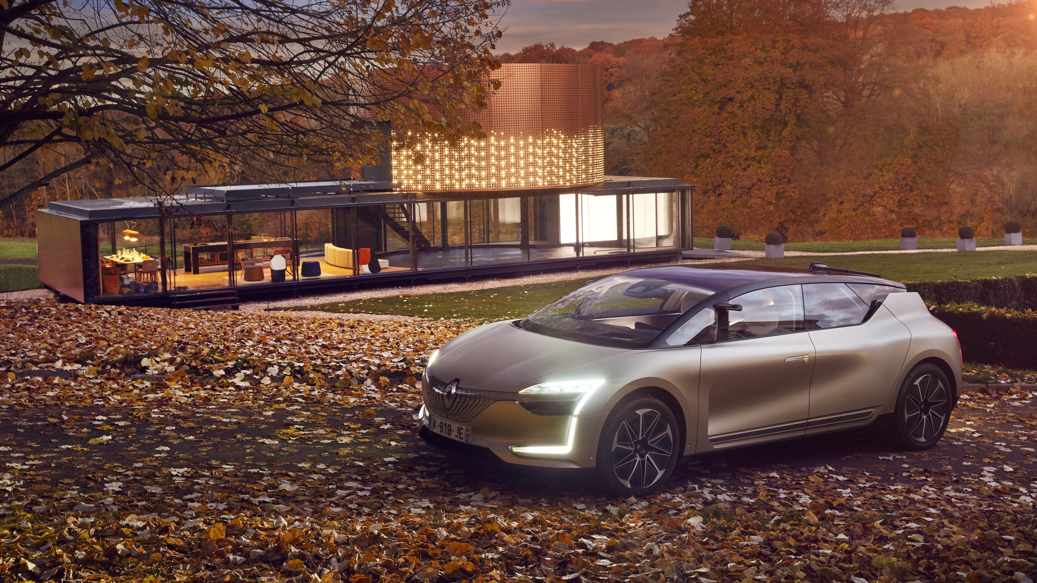 4K, Prototype, Concept cars, 4K, Renault Symbioz, Autonomous, Electric cars, HD Wallpaper