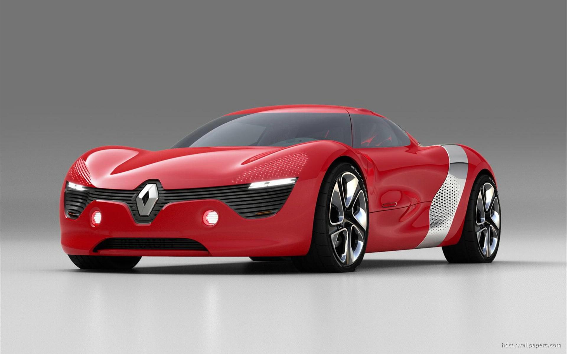 1080P, cars, red, concept, renault, 2010, car, dezir, grey, HD Wallpaper