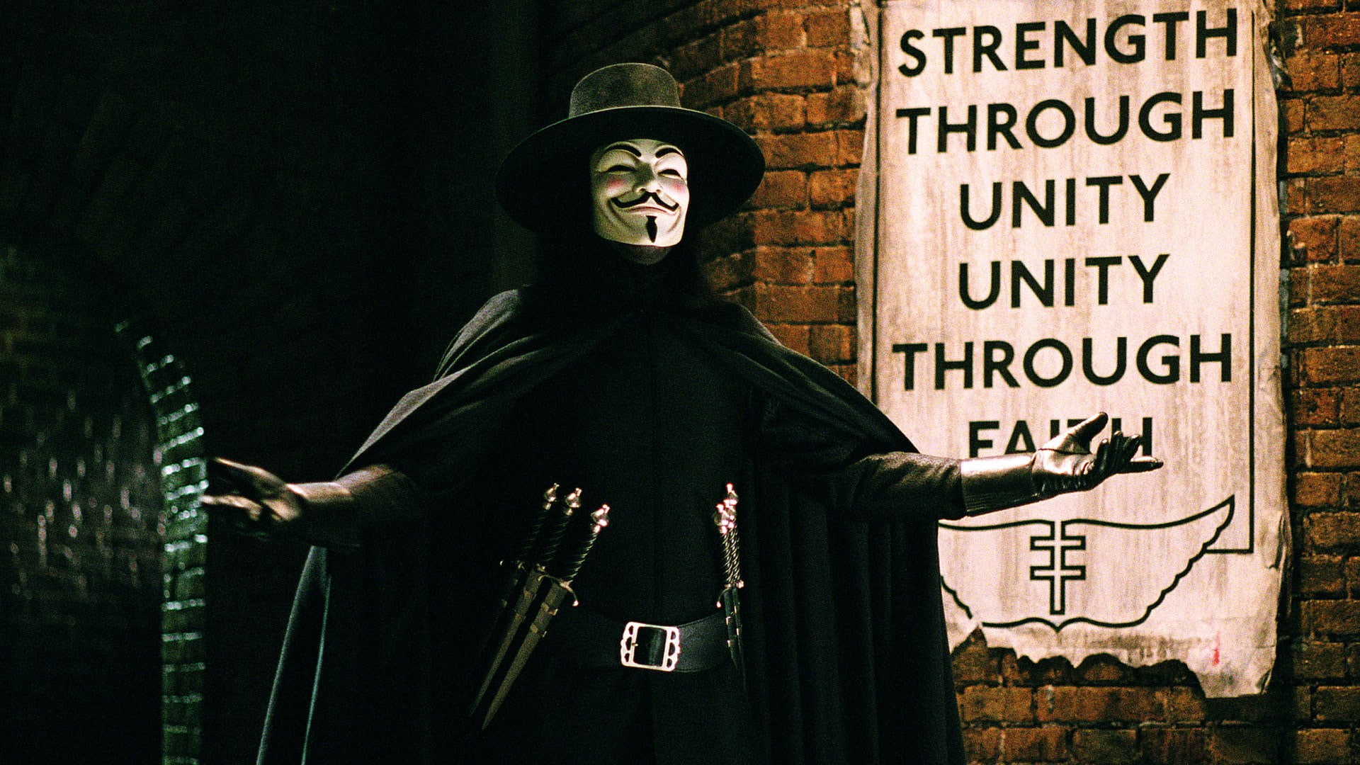 1080P, v for vendetta, HD Wallpaper
