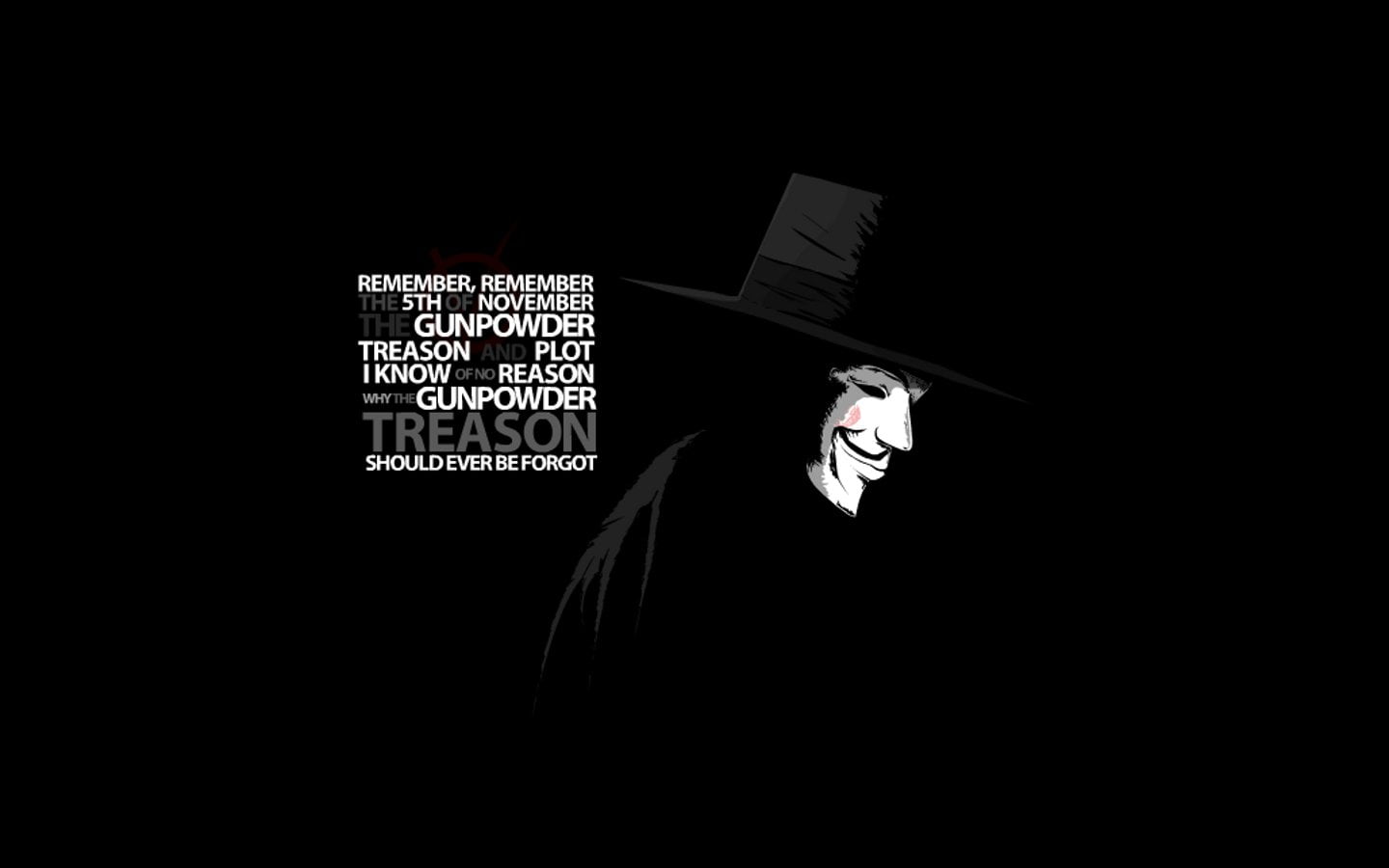 V For Vendetta, darkroom, studio shot, black background, lifestyles, guy, dark, indoors, one person, obscured face, men, night, fawkes, headshot, HD Wallpaper