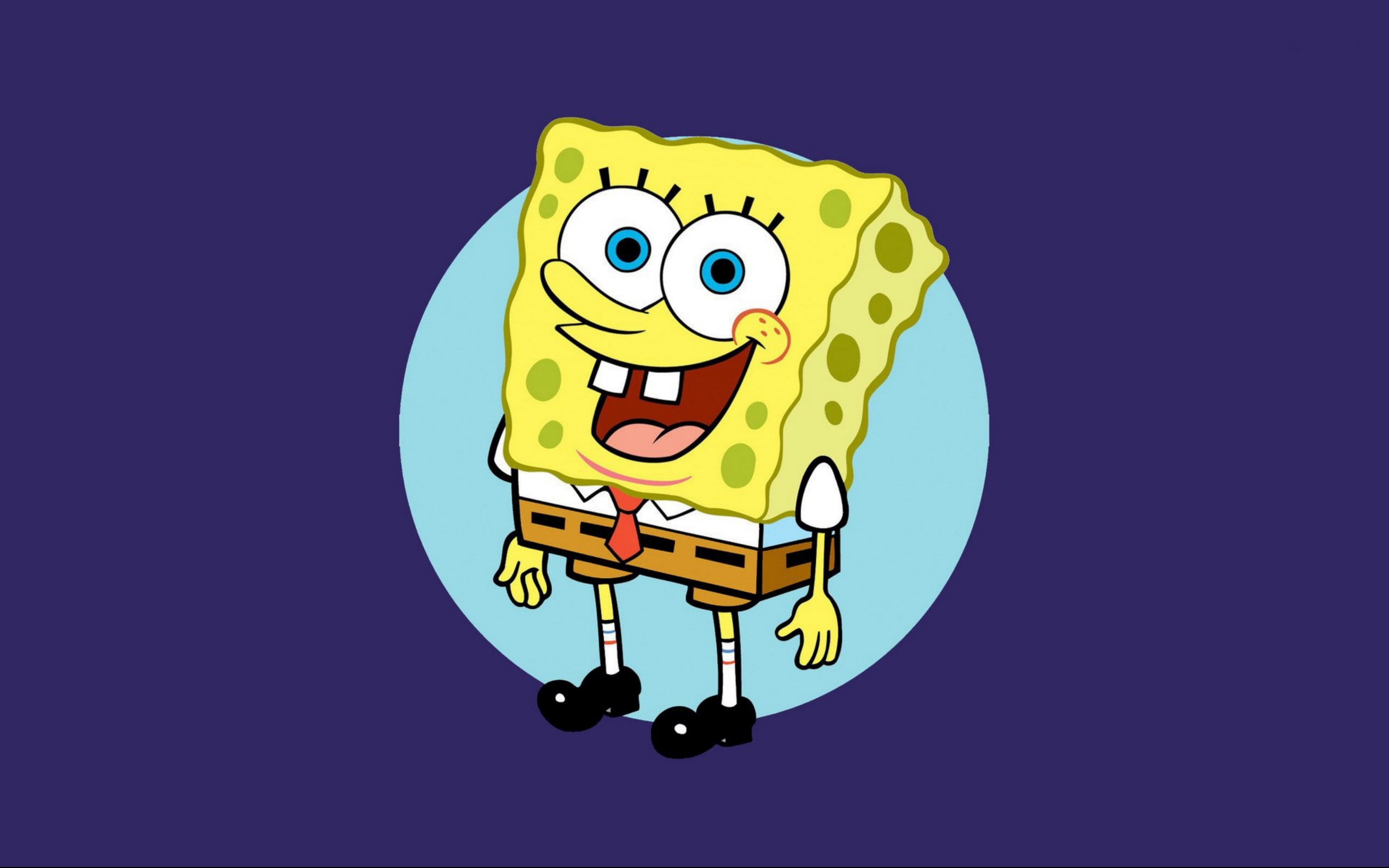 spongebob, 2K, HD Wallpaper
