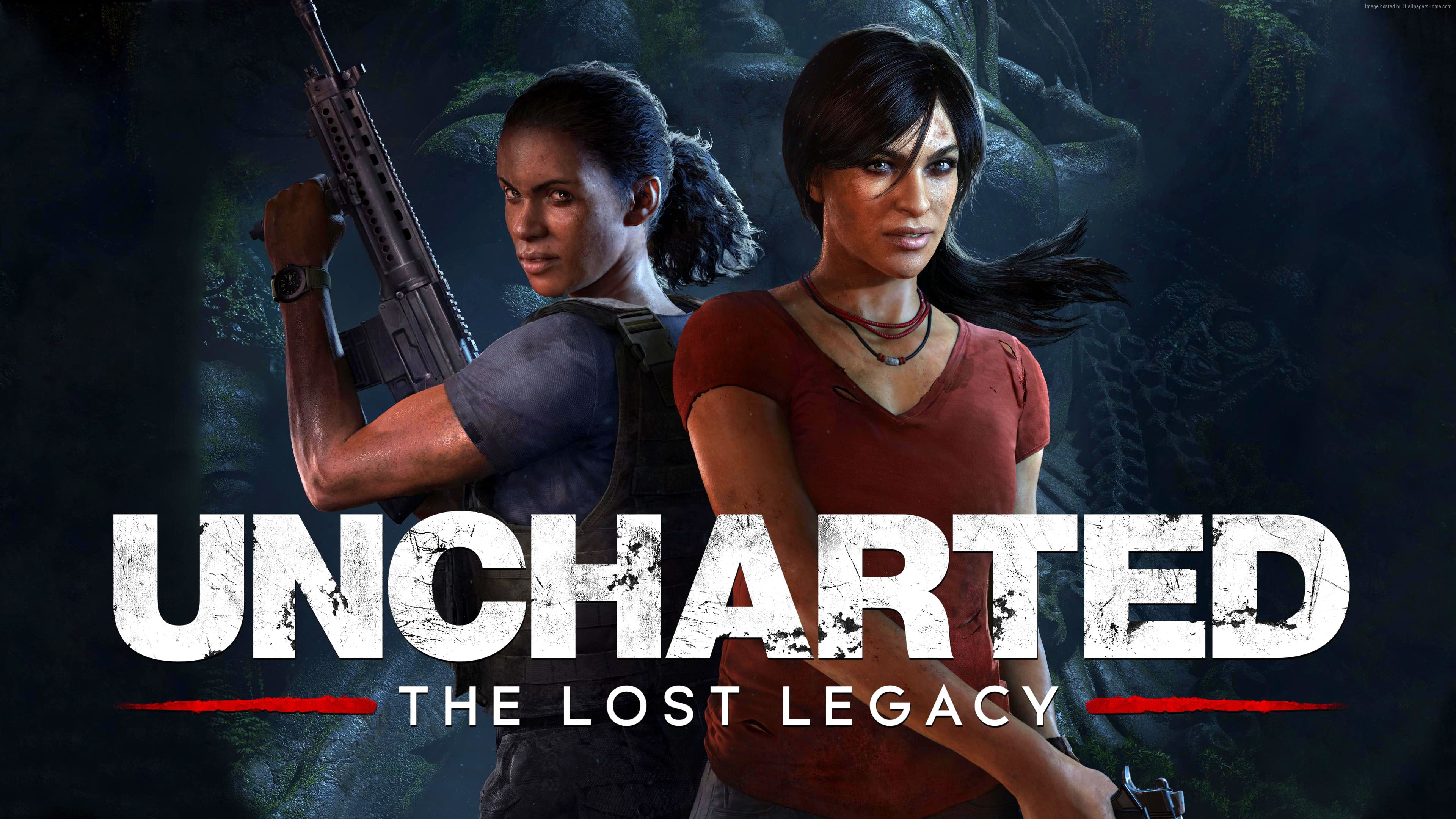 E3 2017, PS4 Pro, Uncharted: The Lost Legacy, 4k, 4K, screenshot, HD Wallpaper