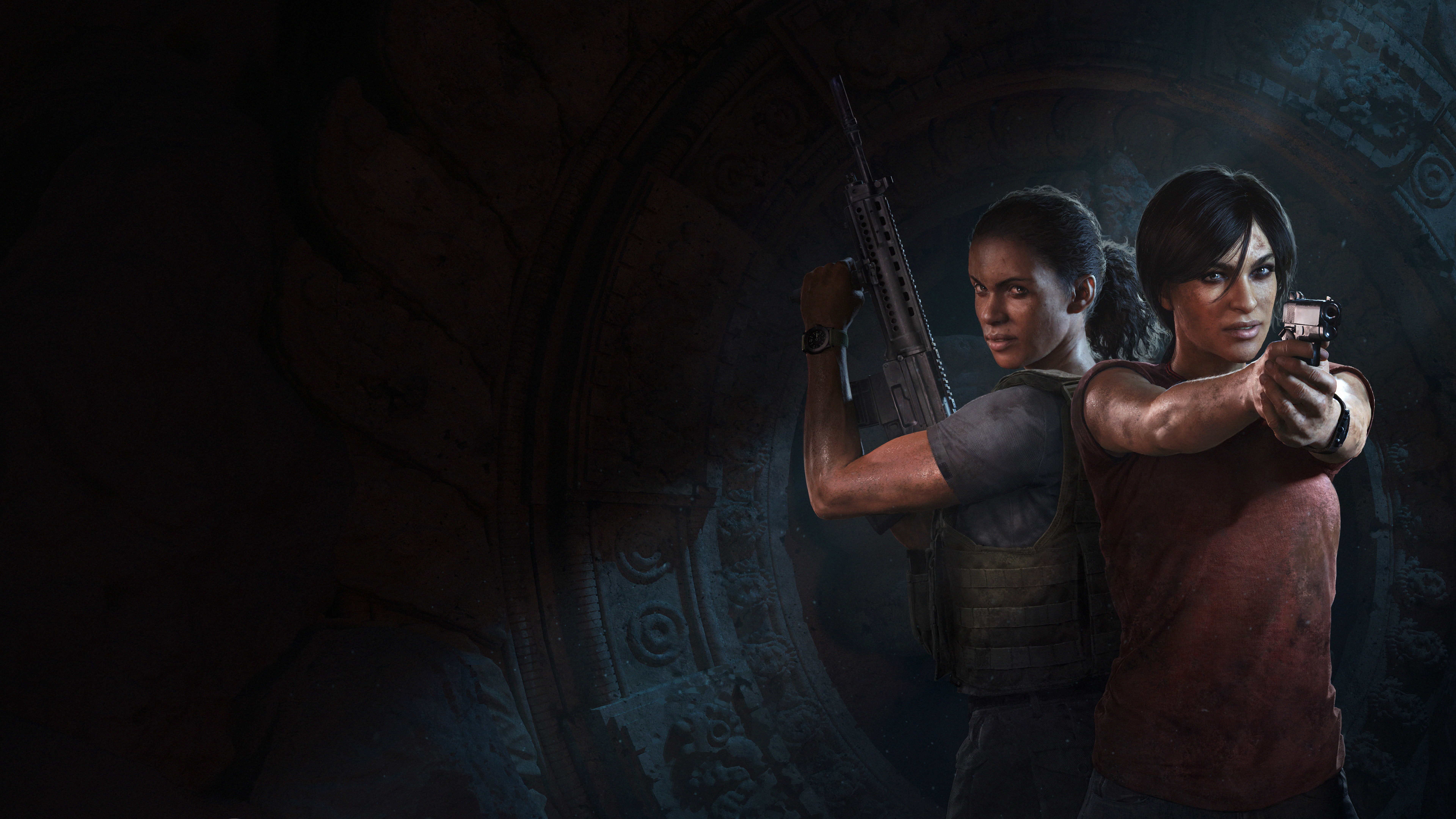 Uncharted: The Lost Legacy, Chloe Frazer, 8K, Nadine Ross, 8K, HD Wallpaper