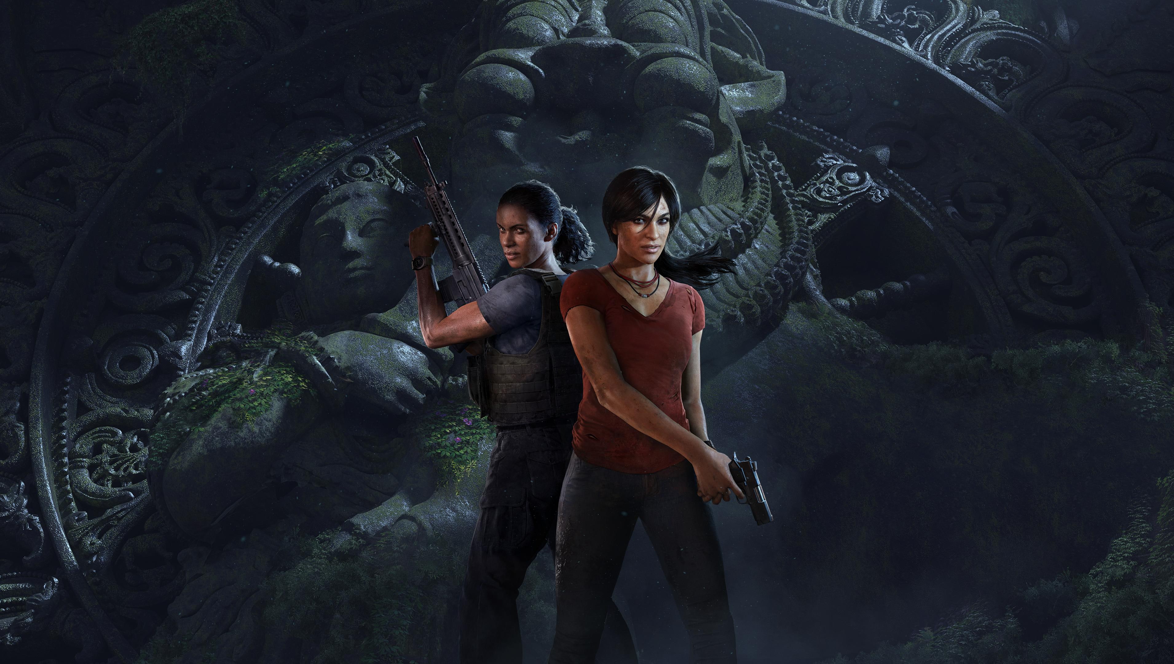 Nadine Ross, 4K, 2K, Uncharted: The Lost Legacy, Chloe Frazer, HD Wallpaper